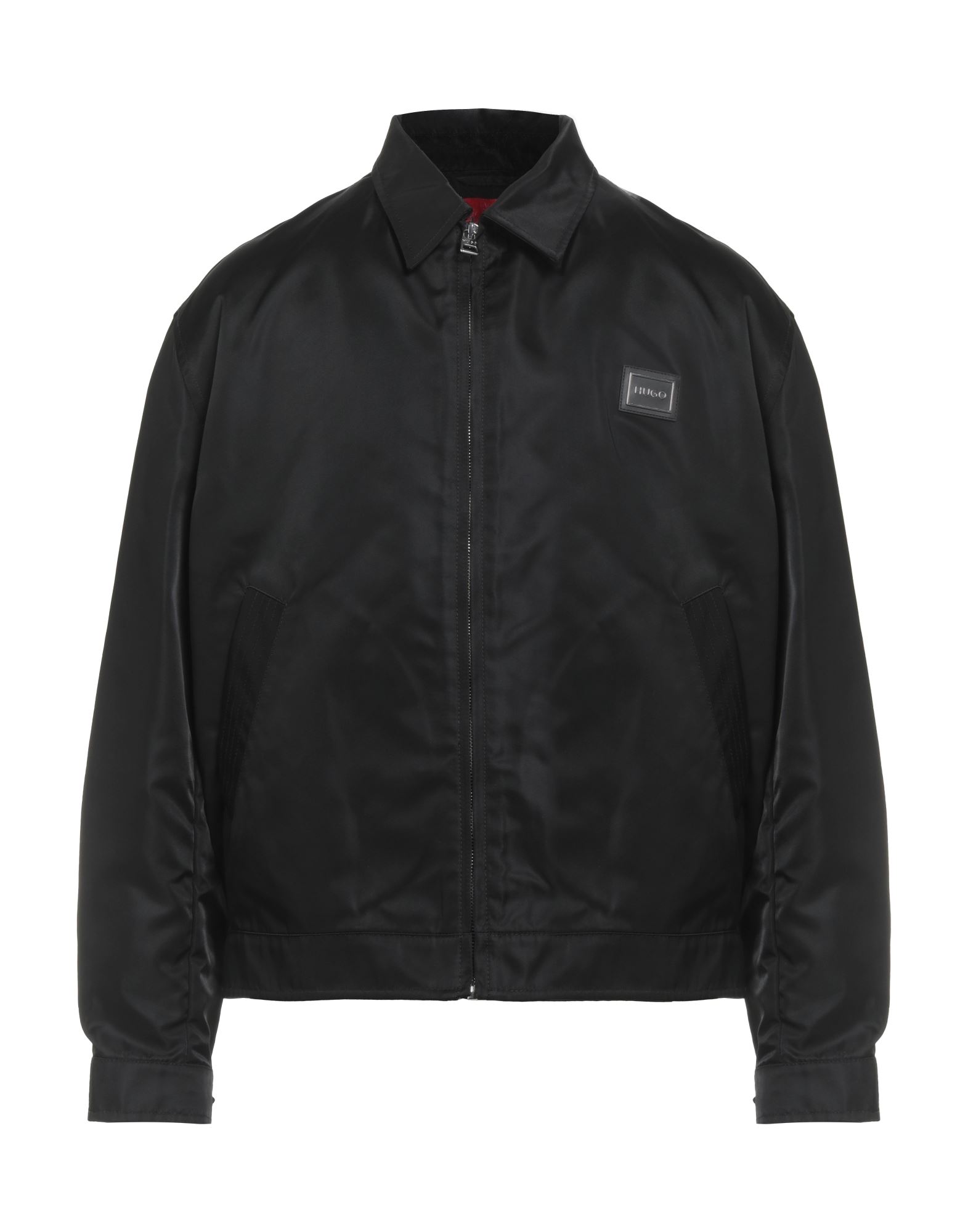 해링턴 자켓, 테크니컬 패브릭, 솔리드 컬러, 브랜드 로고, 클래식 칼라, 싱글브레스티드, 롱 슬리브, 스냅버튼 커프스, 안감없음, 지퍼 여밈, 멀티 포켓, 드라이클리닝, 표백 금지, 건조기 사용불가, 이 브랜드는 사이즈가 작게 나옵니다. 이미지