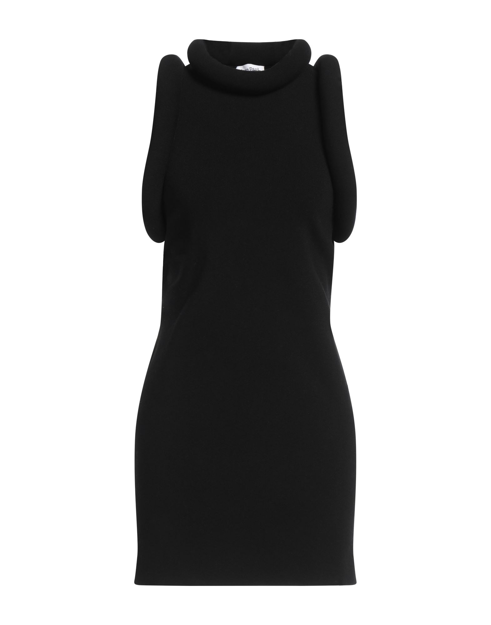 바디콘 드레스, 니트 소재, 라이트웨이트 니트, 솔리드 컬러, 장식 부착 없음, 크루넥, 슬리브리스, 안감없음, 손세탁, 표백 금지, 건조기 사용불가. 이미지