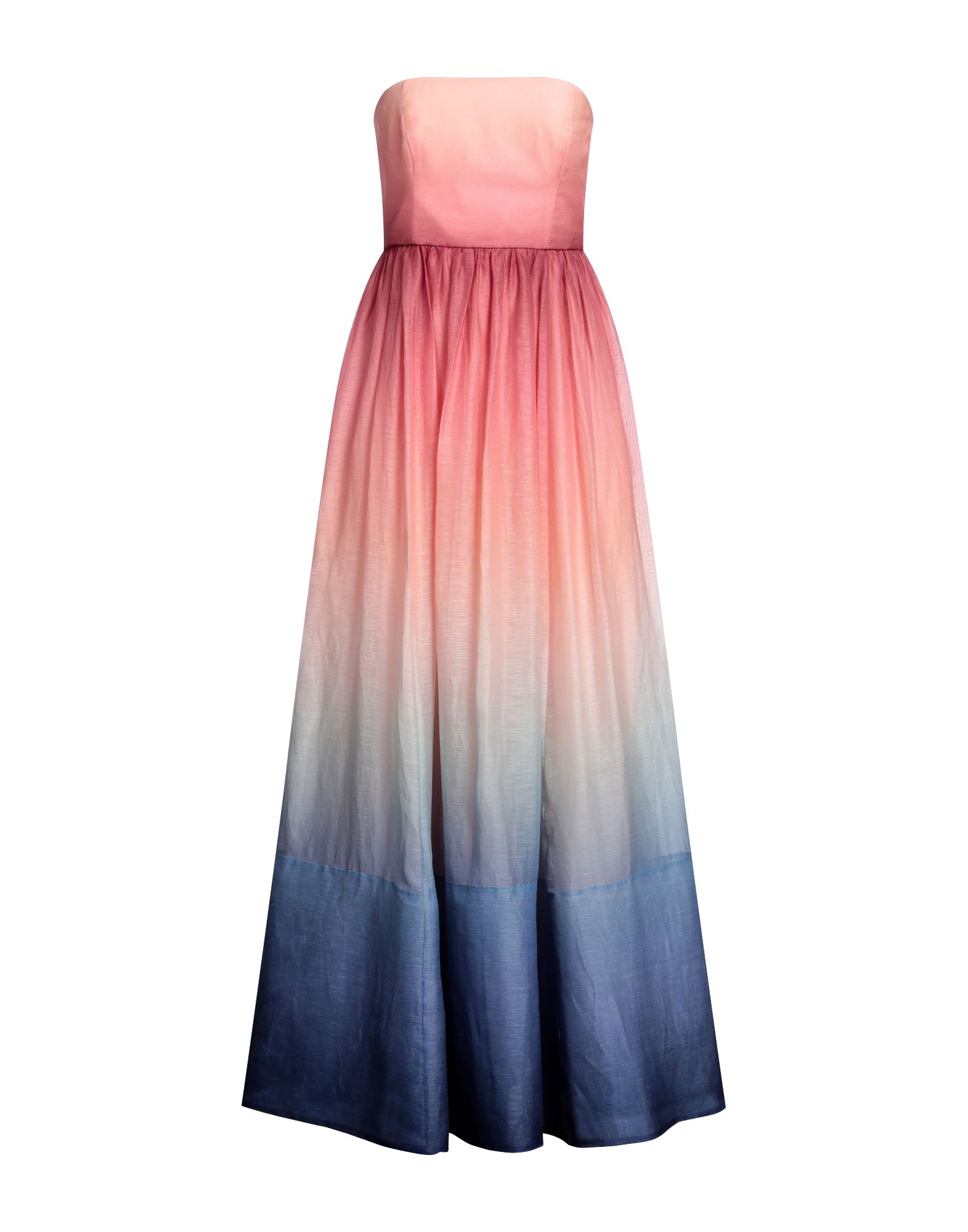 평직, 장식 부착 없음, 멀티컬러 패턴, 딥 네크라인, 슬리브리스, 안감있음, 지퍼 클로저, 포켓 없음, 풀 스커트 원피스. 이미지