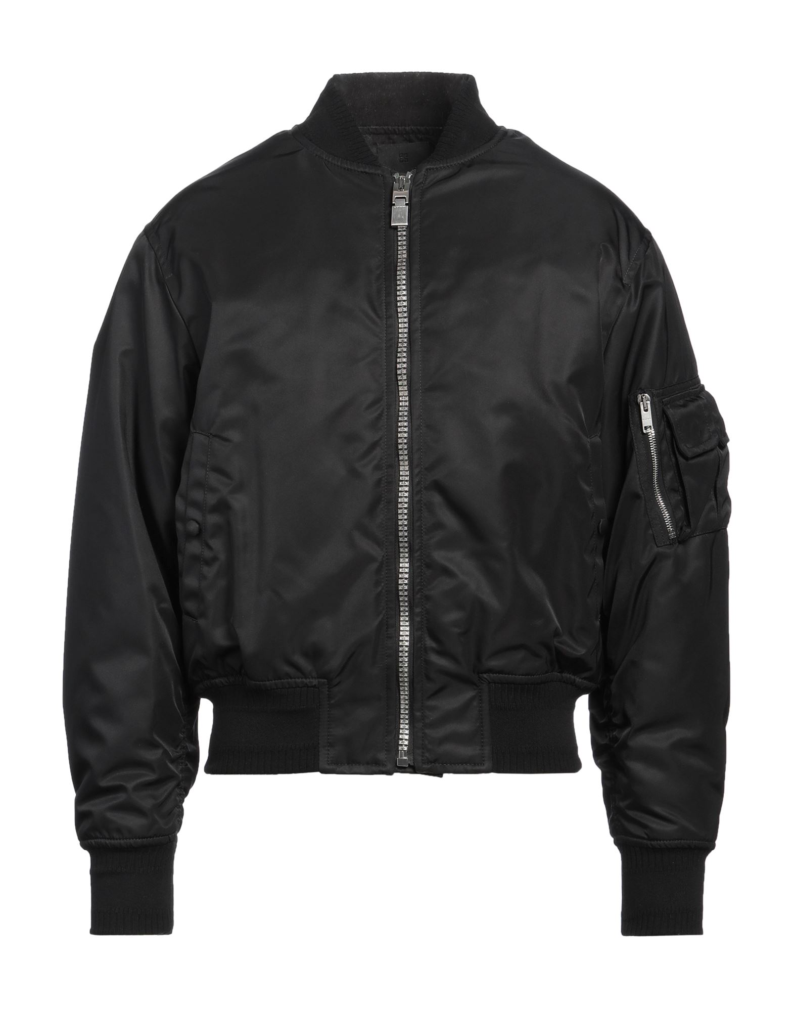 보머 자켓, 테크니컬 패브릭, 솔리드 컬러, 자수 로고 장식, 크루넥, 싱글브레스티드, 롱 슬리브, 합성 충전재, 지퍼 여밈, 멀티 포켓, 드라이클리닝, 표백 금지, 건조기 사용불가, 이 브랜드는 사이즈가 크게 나옵니다. 이미지