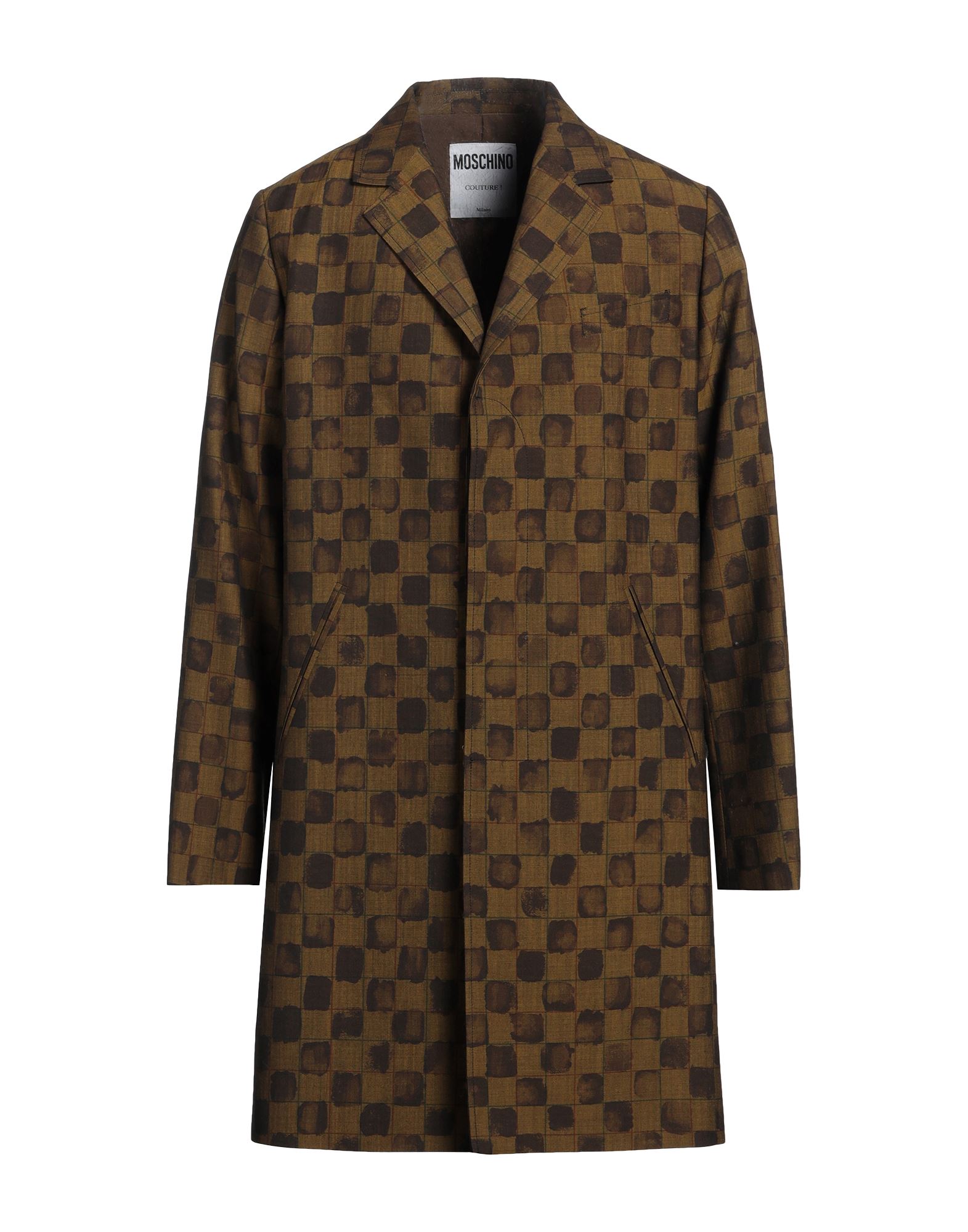 롱 자켓, 트윌, 브랜드 로고, 멀티컬러 패턴, 라펠, 싱글브레스티드, 롱 슬리브, 안감없음, 히든 버튼 여밈, 포켓 1개, 웰트 포켓, 손세탁 또는 드라이클리닝, 표백 금지, 건조기 사용불가. 이미지