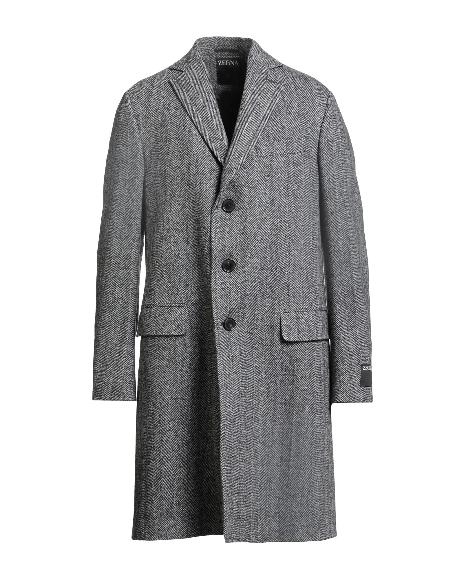 싱글 브레스티드 코트, 플란넬, 헤링본, 장식 부착 없음, 라펠, 롱 슬리브, 안감있음, 버튼 여밈, 멀티 포켓, 백 슬릿, 드라이클리닝, 표백 금지, 건조기 사용불가. 이미지