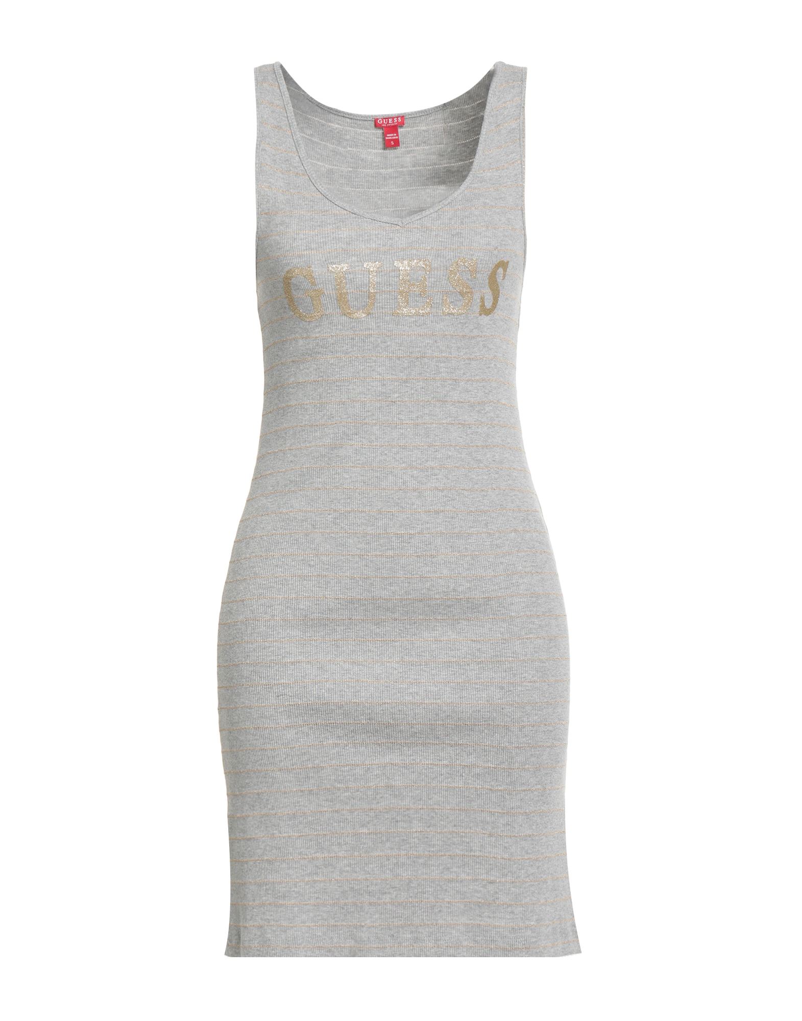 플레어 드레스, 저지, 리브(rib) 조직, 메탈릭 효과, 멜란지, 프린트, 글리터 효과, v 네크라인, 슬리브리스, 안감없음, 세탁기로 세탁, 표백 금지, 건조기 사용불가. 이미지