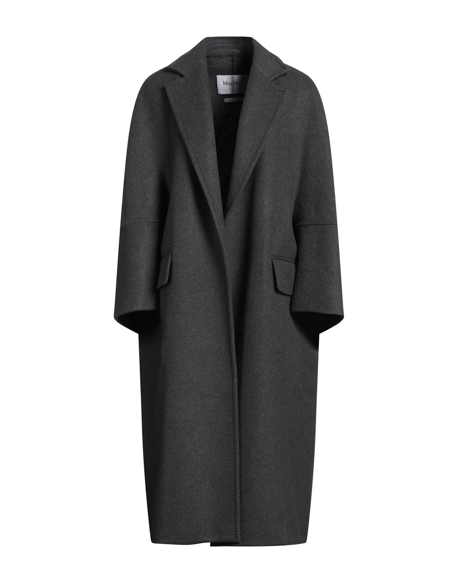 싱글 브레스티드 코트, 펠트, 장식 부착 없음, 솔리드 컬러, 라펠, 롱 슬리브, 안감없음, 플랩 포켓, 드라이클리닝, 표백 금지, 건조기 사용불가, 이 브랜드는 사이즈가 크게 나옵니다. 이미지