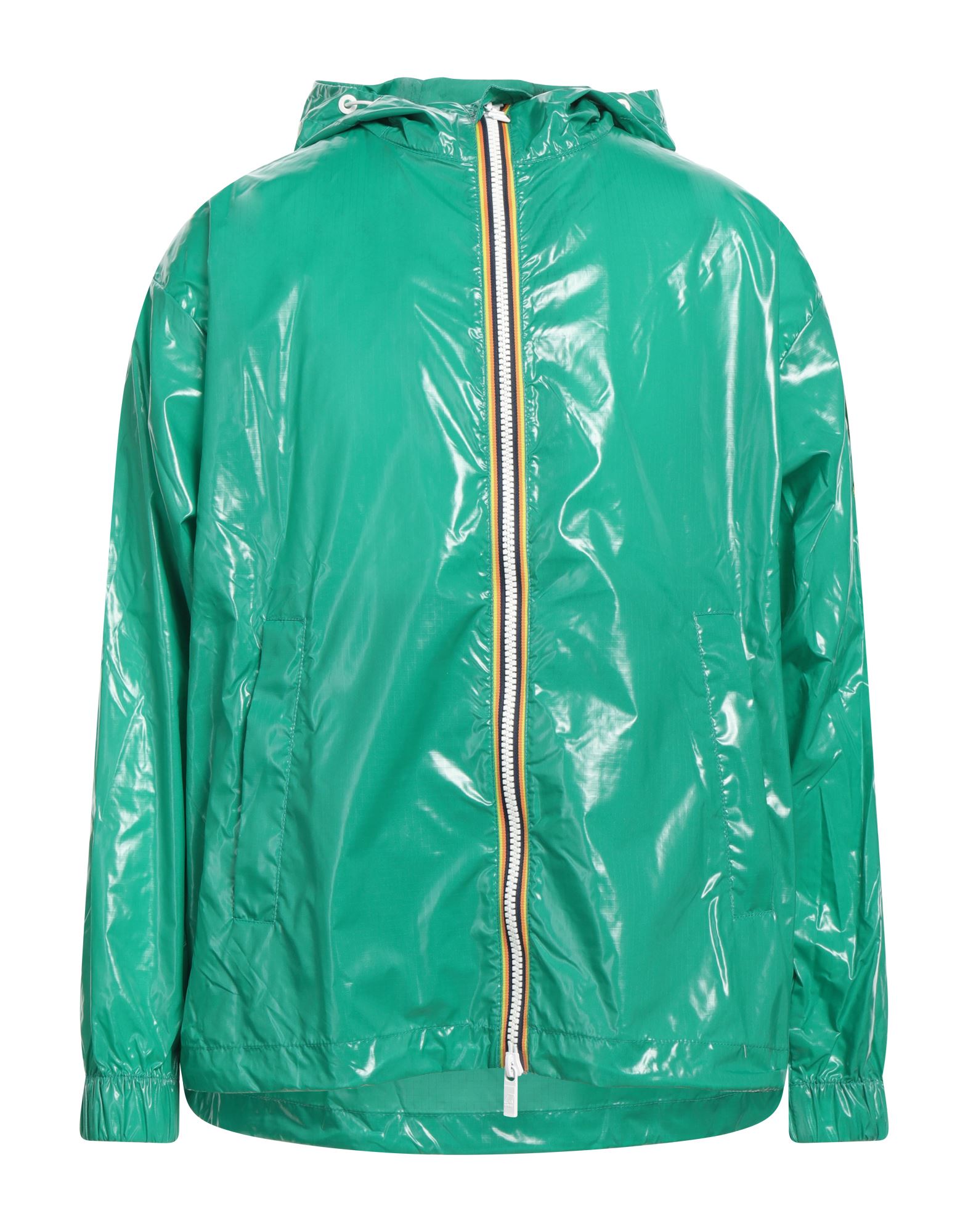 솔리드 컬러, 멀티 포켓, 후드, 롱 슬리브. 이미지