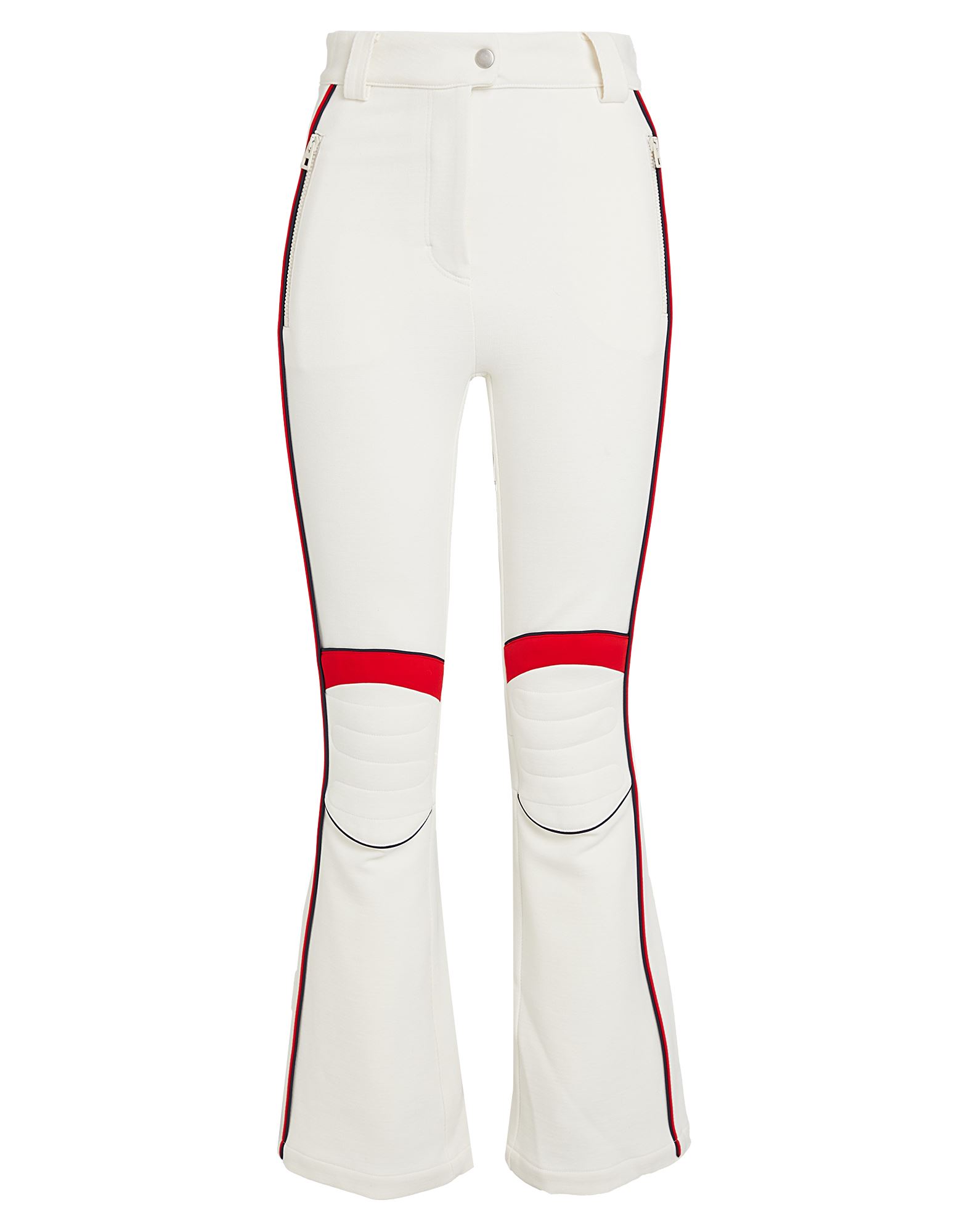 스키 팬츠, 저지, 스트레치 패브릭, 자수 로고 장식, 파이핑 트림, 장식 디테일 솔리드 컬러, 부분적으로 안감 처리한 내부, 지퍼 여밈, 스냅버튼 여밈, 벨트 루프, 지퍼 포켓, 지퍼 헴라인, 스키/스노우보드, 드라이클리닝, 표백 금지, 건조기 사용불가, 이 브랜드는 사이즈가 작게 나옵니다, 눈 덮인 슬로프 안팎에서 활약하는, 스타일과 편안함을 모두 갖춘 퍼포먼스 스키웨어. 이미지