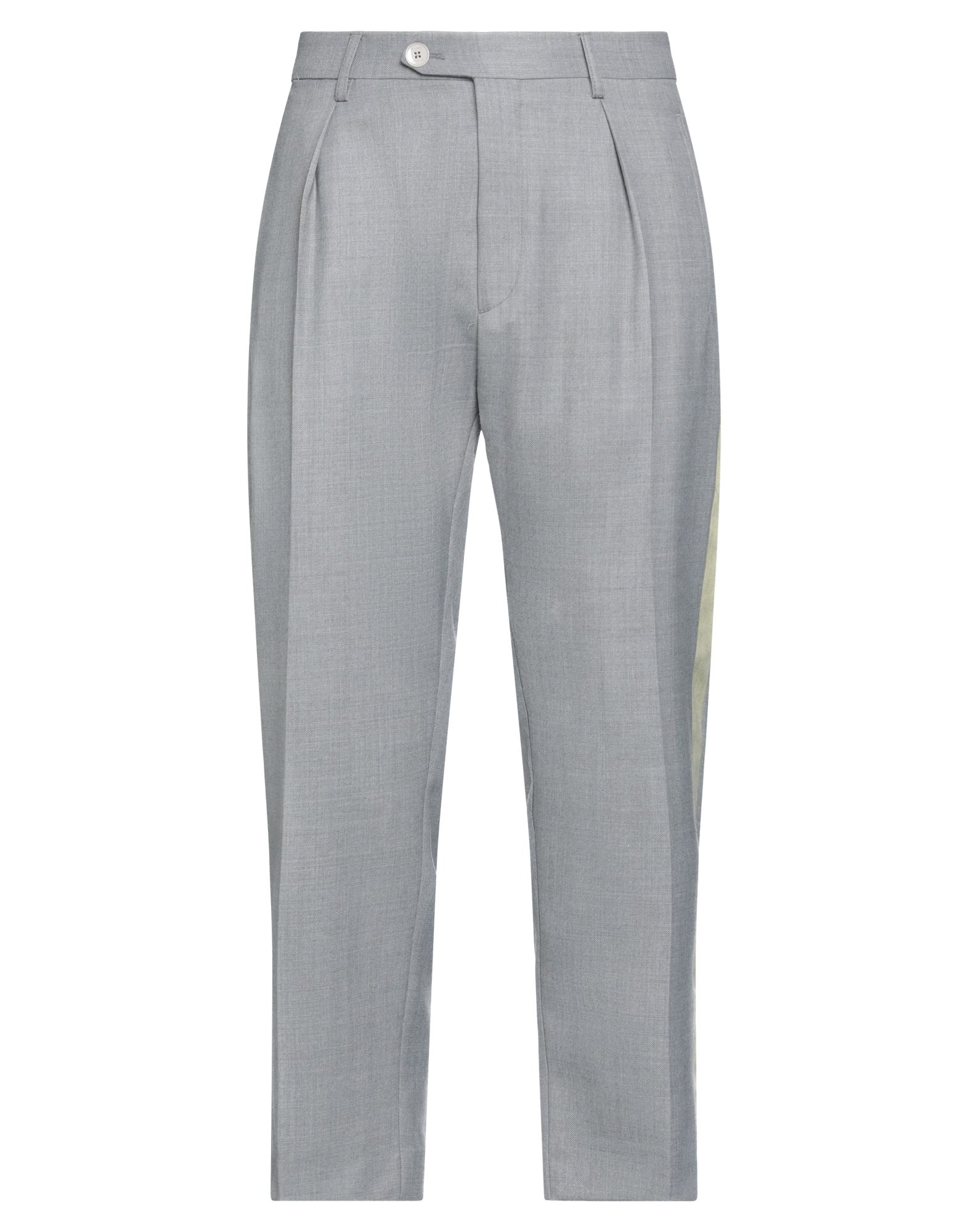 솔리드 컬러, 레귤러 핏, 버튼 여밈, 다트, 테이퍼드 레그. 이미지