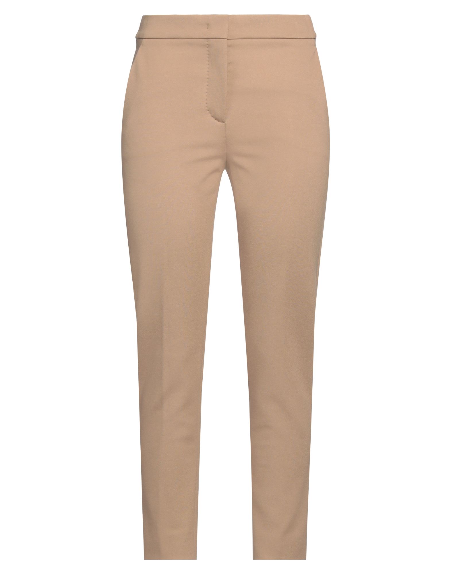 테이퍼드 팬츠, 저지, 솔리드 컬러, 장식 부착 없음, 노멀 웨이스트, 스키니, 지퍼 여밈, 후크 여밈, 멀티 포켓, 스트레치, 드라이클리닝, 표백 금지, 건조기 사용불가. 이미지