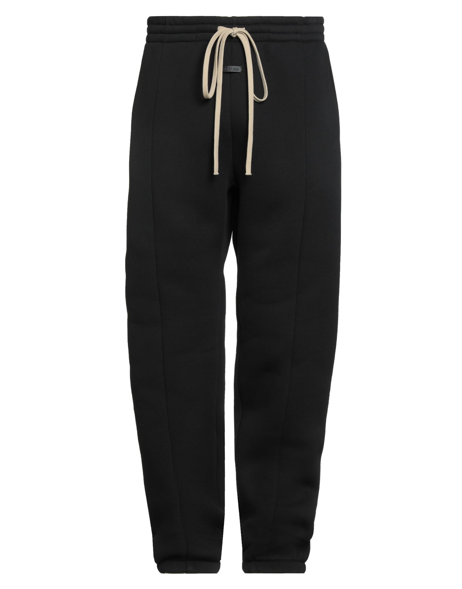 트랙 팬츠, 플리스, 솔리드 컬러, 브랜드 로고, 하이 웨이스트, 드로스트링 웨이스트, 컴포트 핏, 엘라스틱 헴라인, 슬릿 포켓, 세탁기로 세탁, 표백 금지, 건조기 사용불가, 운동이나 야외 활동에 적합한, 스타일과 편안함을 모두 갖춘 퍼포먼스 스포츠웨어. 이미지