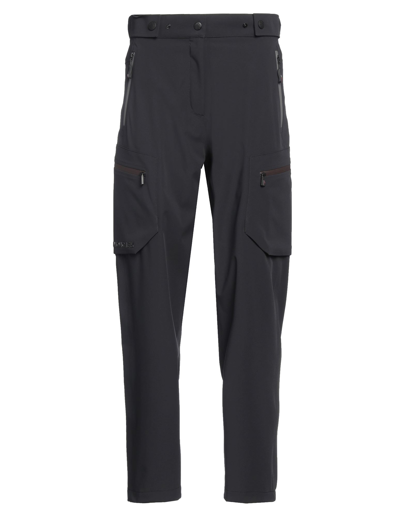 카고 팬츠, 테크니컬 패브릭, 스트레치 패브릭, 솔리드 컬러, 브랜드 로고, 하이 웨이스트, 컴포트 핏, 지퍼 여밈, 멀티 포켓, 세탁기 세탁 또는 드라이클리닝, 표백 금지, 건조기 사용가능. 이미지