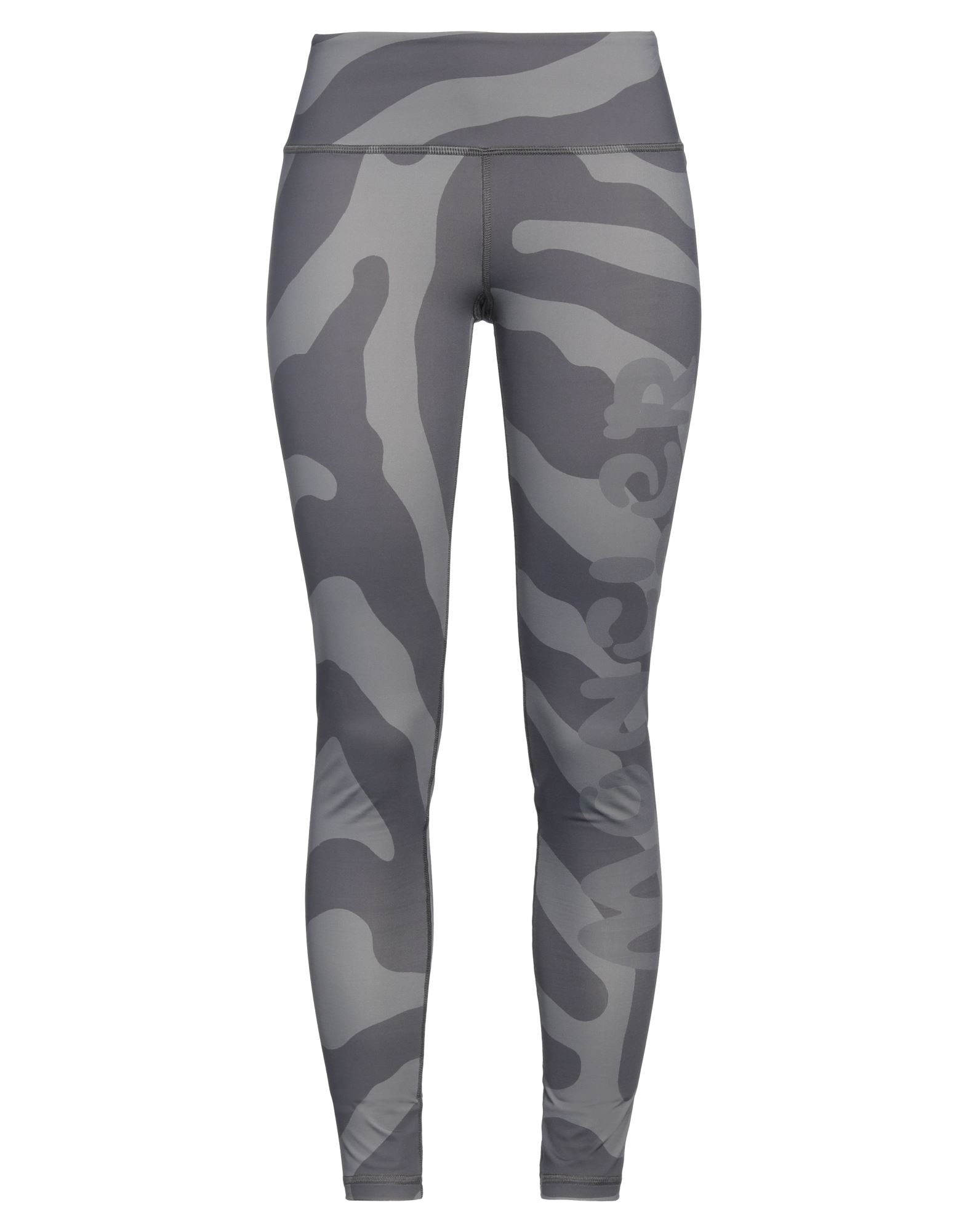 저지, 브랜드 로고, 지브라 패턴, 하이 웨이스트, 포켓 없음, 스트레치, 드라이클리닝, 스포츠 레깅스. 이미지