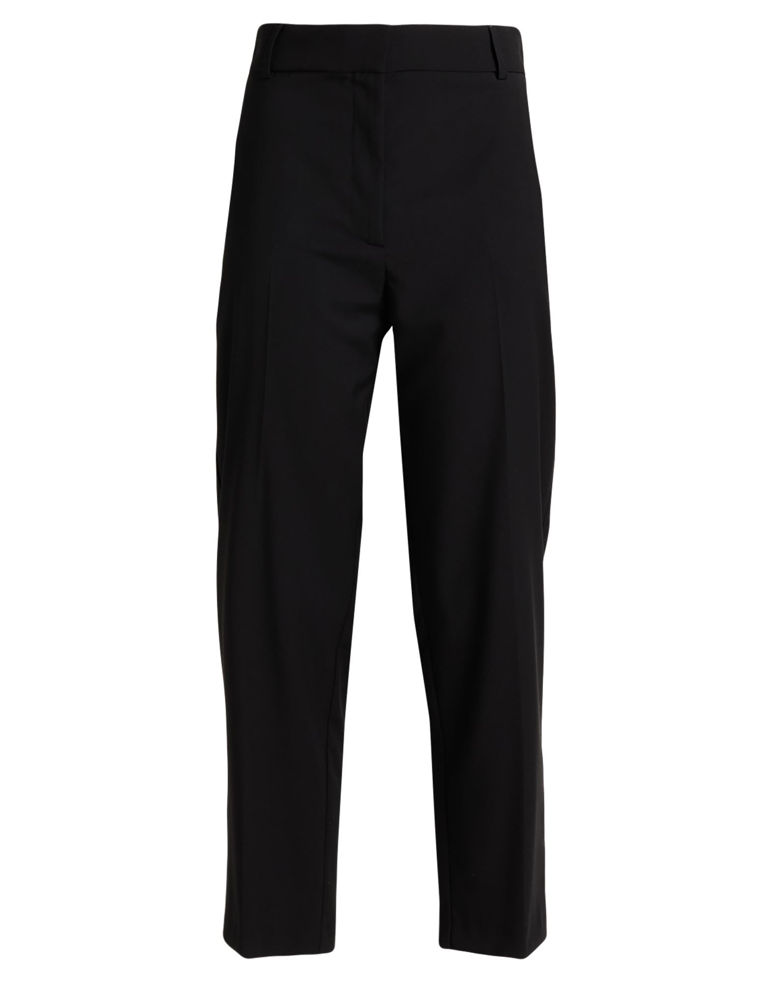 테이퍼드 팬츠, 우븐, 솔리드 컬러, 브랜드 로고, 하이 웨이스트, 벨트 루프, 레귤러 핏, 지퍼 여밈, 멀티 포켓, 스트레치, 세탁기 세탁 또는 드라이클리닝, 표백 금지, 건조기 사용불가. 이미지