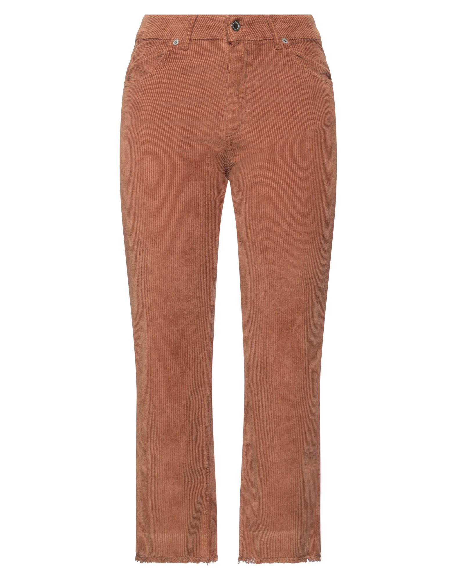 치노, 코듀로이, 리브(rib) 조직, 장식 부착 없음, 솔리드 컬러, 하이 웨이스트, 스트레이트 레그, 레귤러 핏, 1 버튼, 지퍼 여밈, 멀티 포켓, 스트레치. 이미지