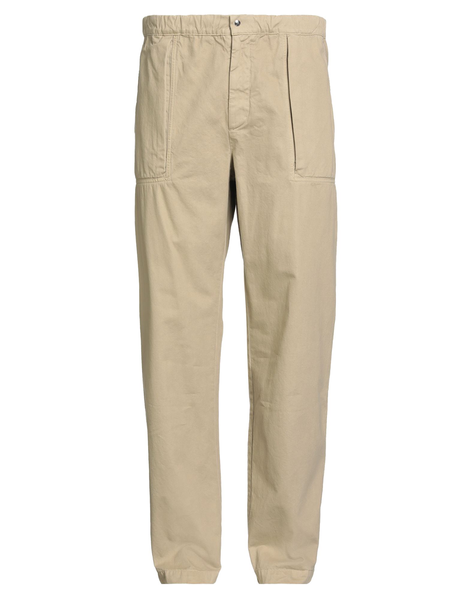 캐주얼 팬츠, 트윌, 솔리드 컬러, 장식 부착 없음, 하이 웨이스트, 드로스트링 웨이스트, 스트레이트 레그, 레귤러 핏, 지퍼 여밈, 스냅버튼 여밈, 패치 포켓, 웰트 포켓, 세탁기 세탁 또는 드라이클리닝, 표백 금지, 건조기 사용불가. 이미지