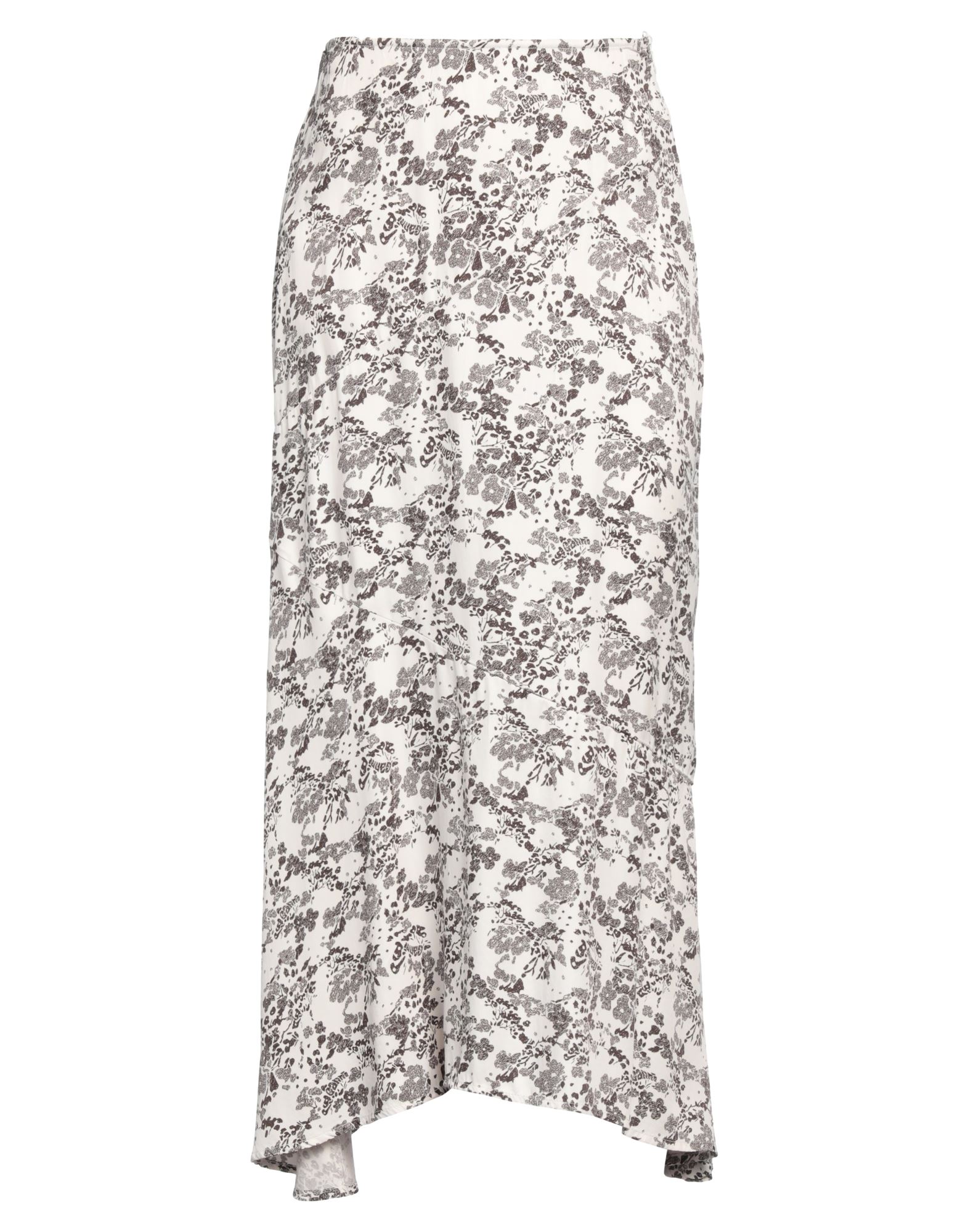 플레어 스커트, 트윌, 플로럴 모티브, 장식 부착 없음, 세탁기로 세탁, 표백 금지, 건조기 사용불가. 이미지