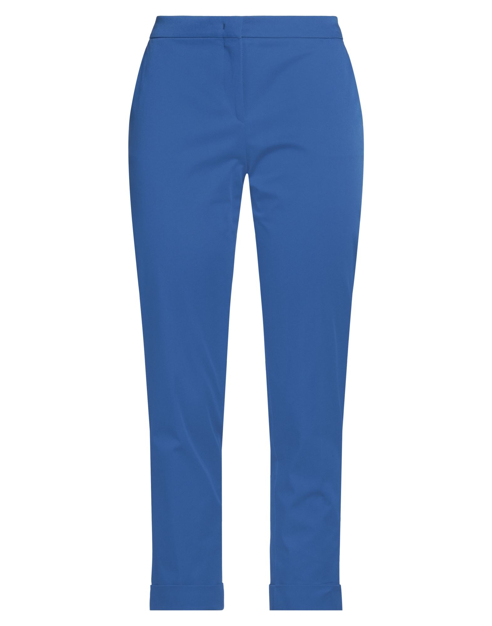 테이퍼드 팬츠, 우븐, 솔리드 컬러, 장식 부착 없음, 노멀 웨이스트, 레귤러 핏, 후크 여밈, 지퍼 여밈, 폴디드 헴, 멀티 포켓, 스트레치, 드라이클리닝, 표백 금지, 건조기 사용불가, 크롭트. 이미지