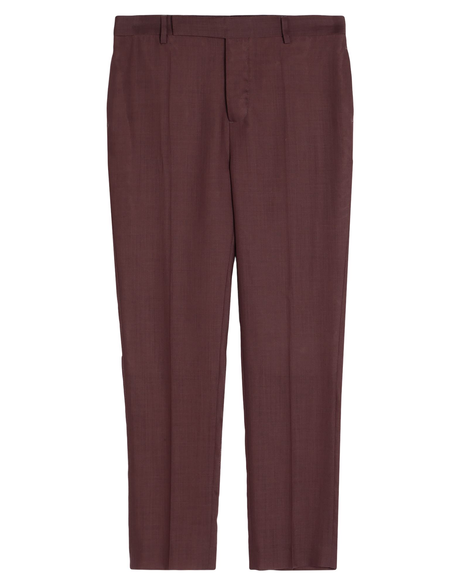 스트레이트 레그 팬츠, 우븐, 솔리드 컬러, 장식 부착 없음, 하이 웨이스트, 스키니, 후크 여밈, 히든 버튼 여밈, 멀티 포켓. 이미지