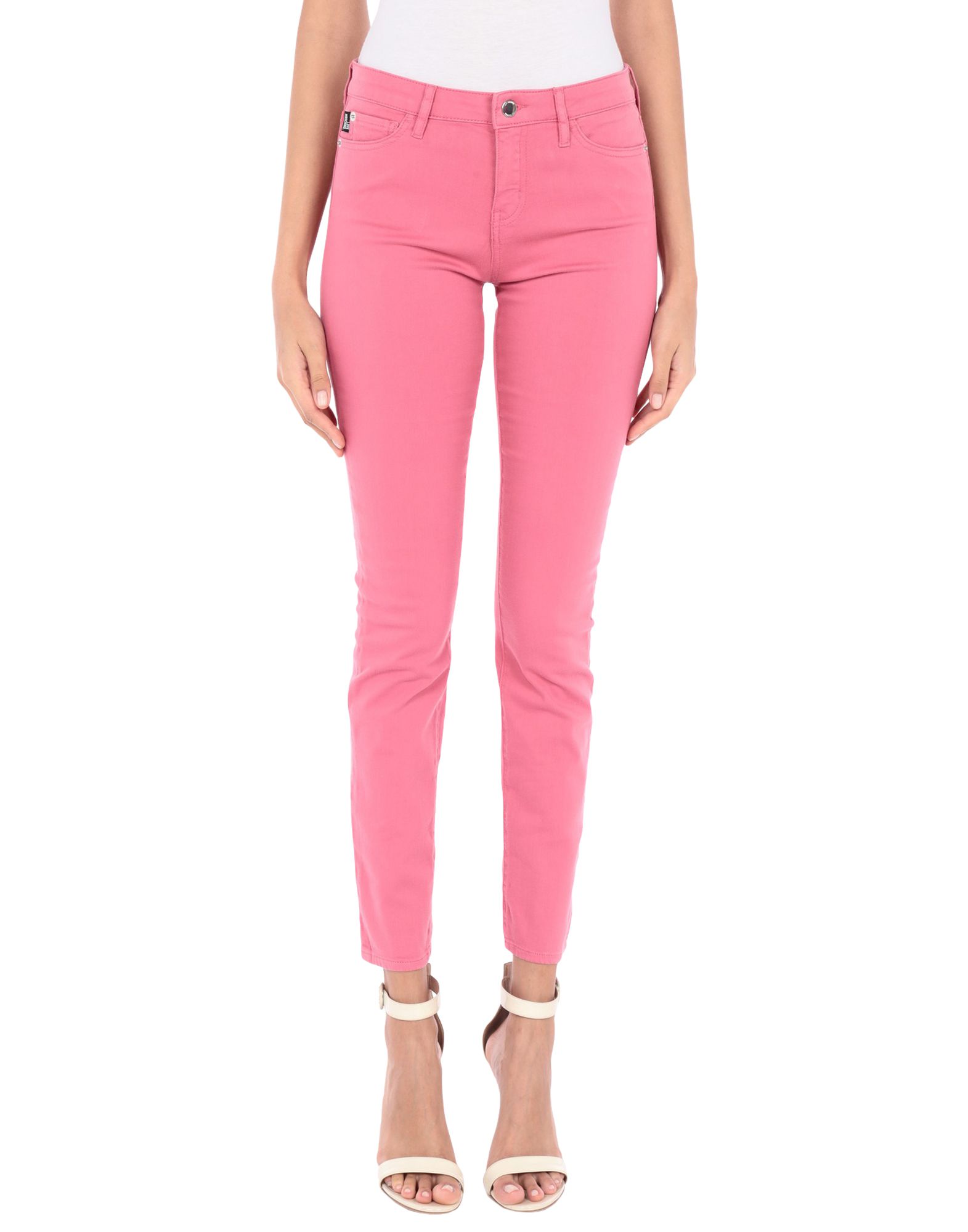 개버딘, 브랜드 로고, 솔리드 컬러, 노멀 웨이스트, 레귤러 핏, 지퍼 여밈, 멀티 포켓, 스트레치, 스키니 팬츠. 이미지