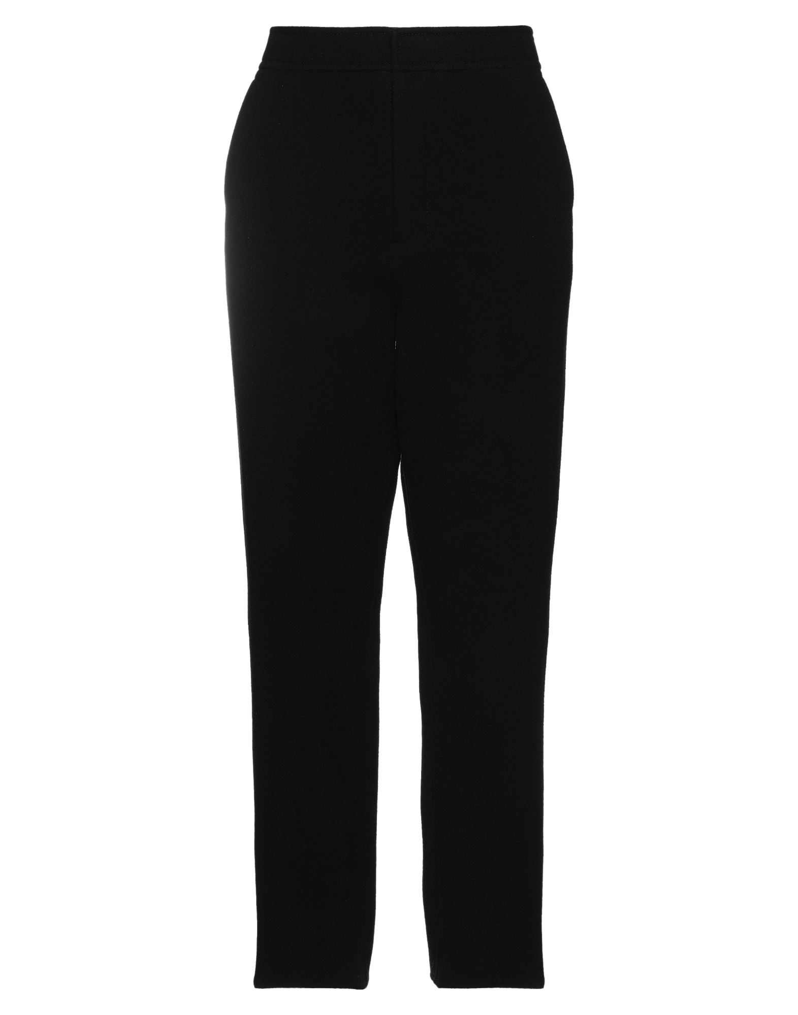 테이퍼드 팬츠, 펠트, 솔리드 컬러, 장식 부착 없음, 하이 웨이스트, 레귤러 핏, 지퍼 여밈, 멀티 포켓. 이미지