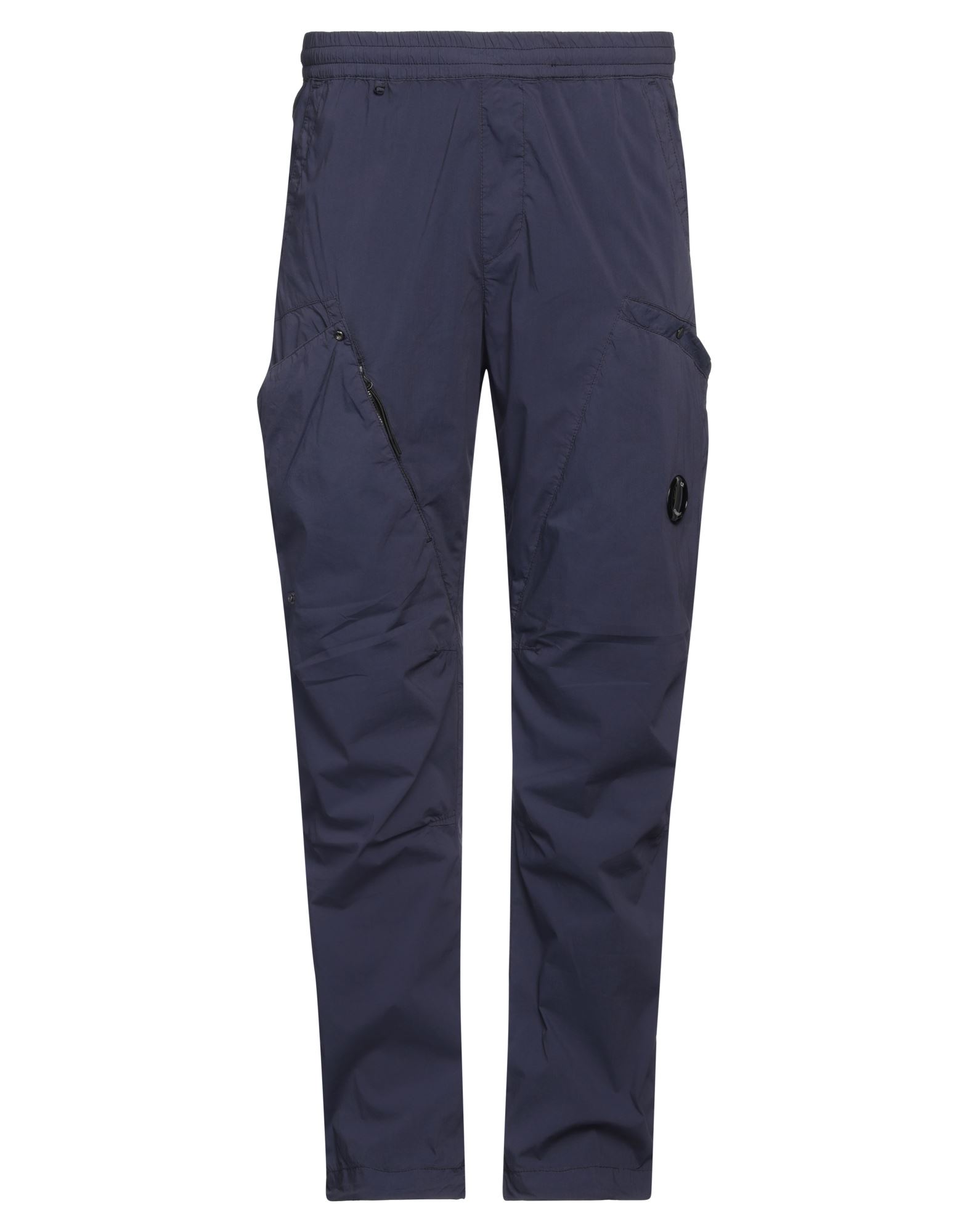 카고 팬츠, 테크니컬 패브릭, 솔리드 컬러, 브랜드 로고, 하이 웨이스트, 컴포트 핏, 드로스트링 여밈, 멀티 포켓, 지퍼 포켓, 스트레치, 세탁기로 세탁, 표백 금지, 건조기 사용불가. 이미지