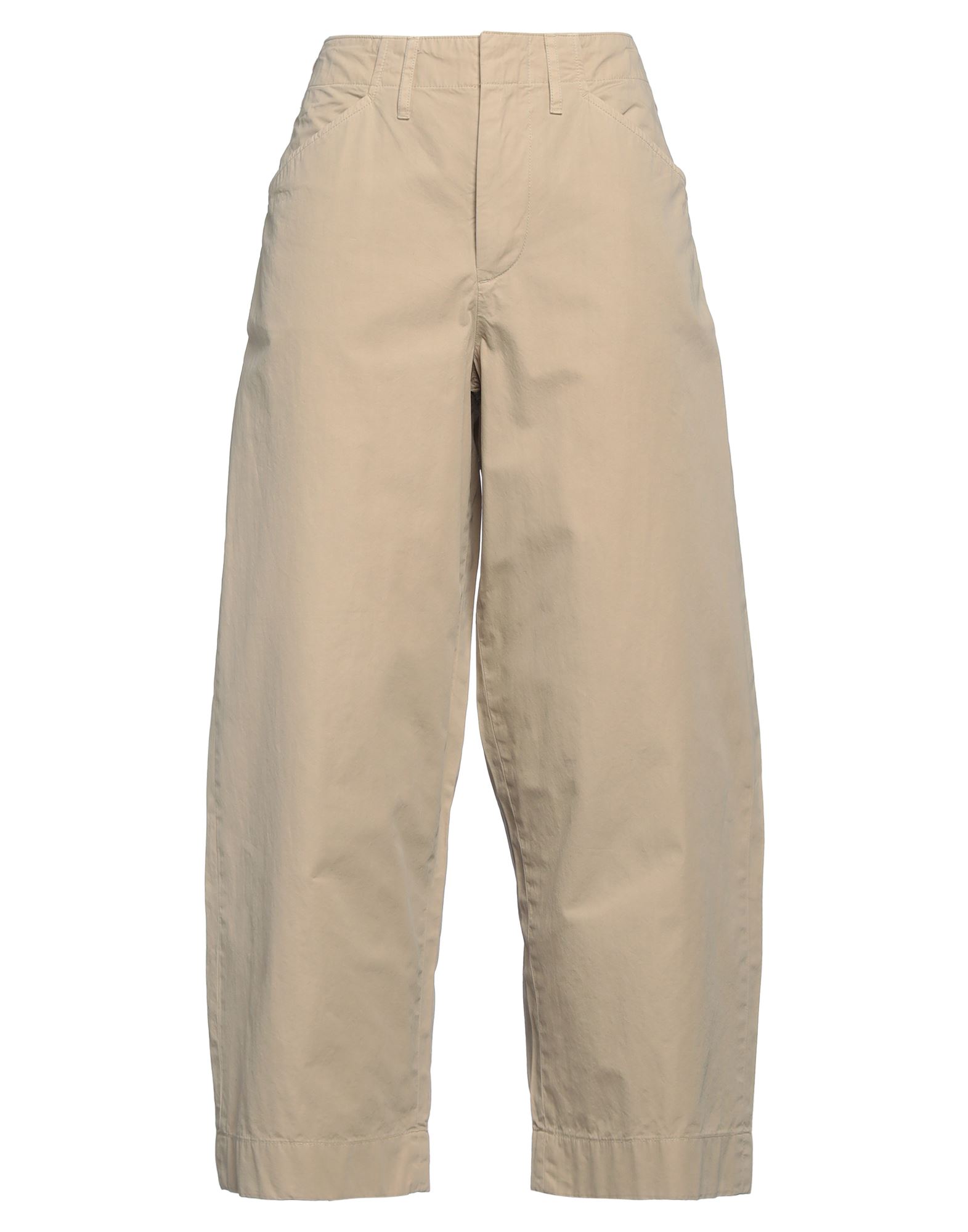 스트레이트 레그 팬츠, 우븐, 솔리드 컬러, 장식 부착 없음, 하이 웨이스트, 레귤러 핏, 지퍼 여밈, 후크 여밈, 멀티 포켓, 세탁기로 세탁, 표백 금지, 건조기 사용가능, 이 브랜드는 사이즈가 크게 나옵니다. 이미지