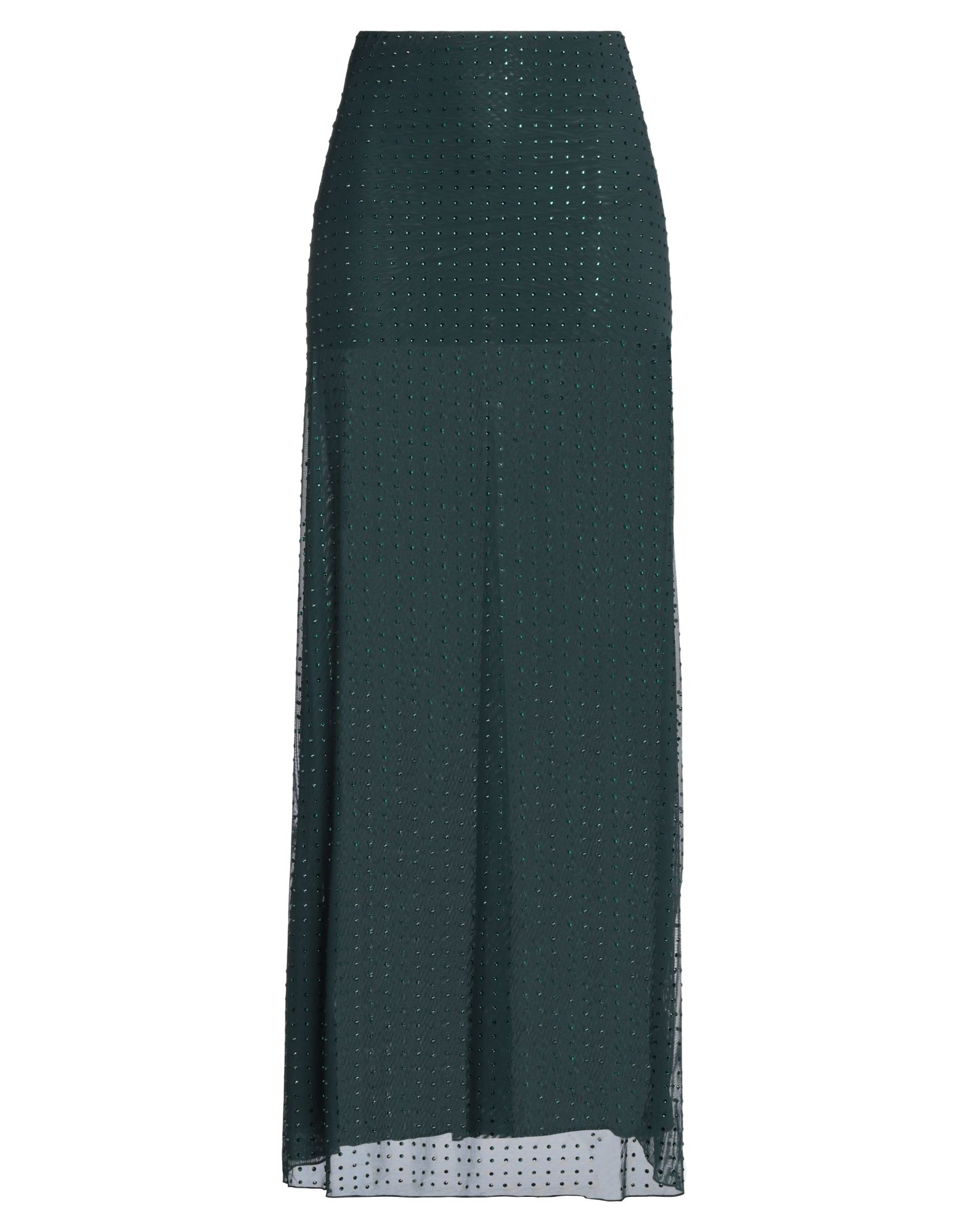 플레어 스커트, 튤, 장식 디테일 솔리드 컬러, 크리스탈, 엘라스틱 웨이스트라인, 부분적으로 안감 처리한 내부, 스트레치, 손세탁, 표백 금지, 건조기 사용불가. 이미지