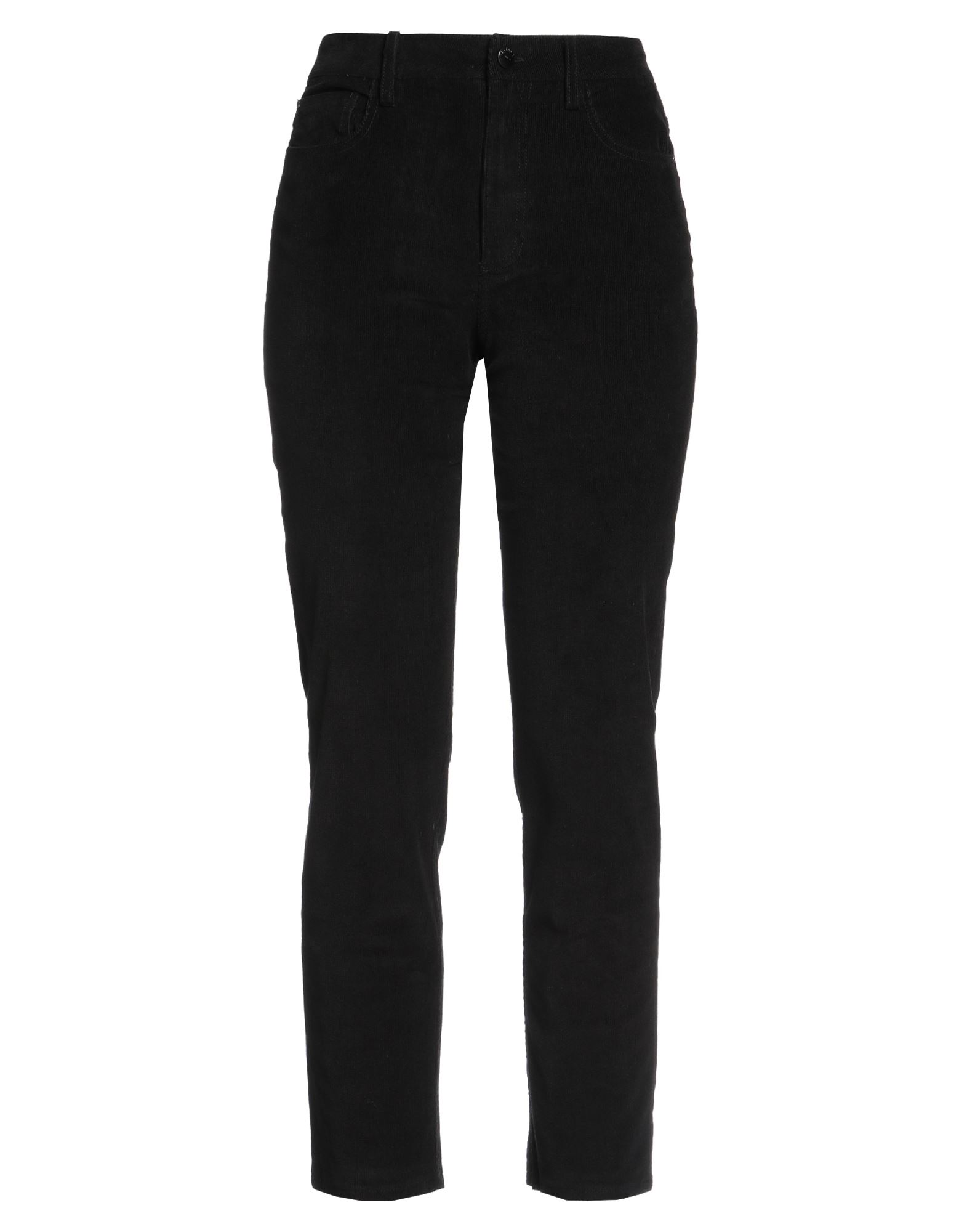 파이브 포켓, 코듀로이, 리브(rib) 조직, 브랜드 로고, 솔리드 컬러, 하이 웨이스트, 벨트 루프, 스트레이트 레그, 레귤러 핏, 1 버튼, 지퍼 여밈, 포켓 5개, 스트레치. 이미지