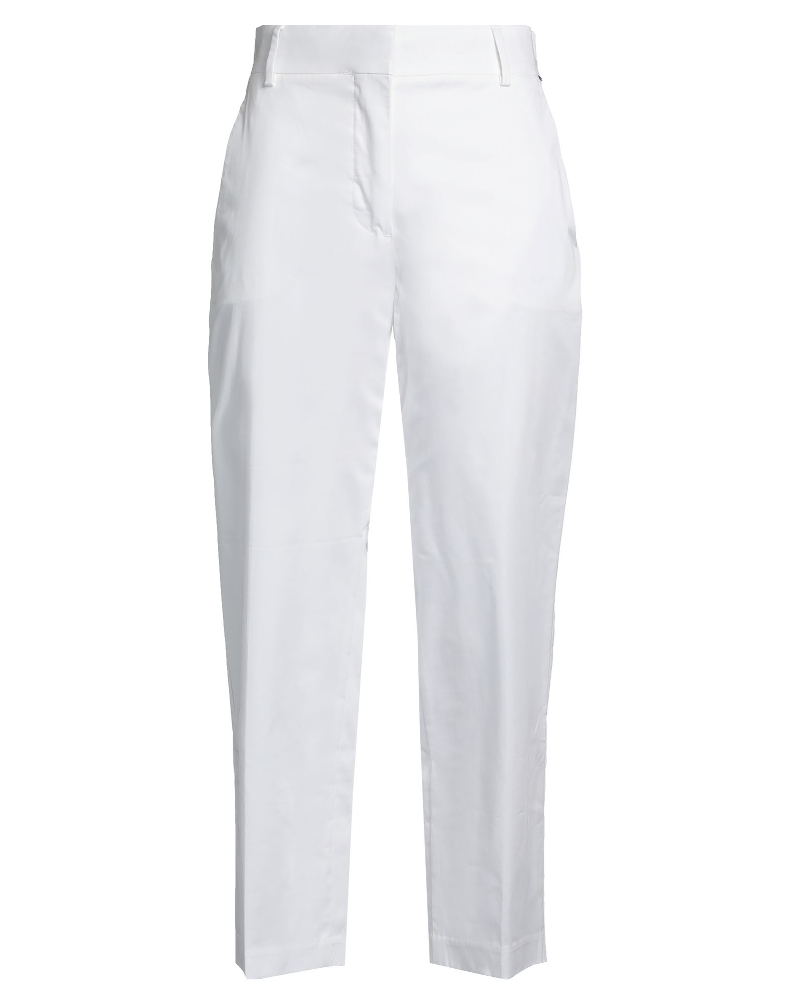 트윌, 브랜드 로고, 솔리드 컬러, 하이 웨이스트, 벨트 루프, 테이퍼드 레그, 레귤러 핏, 지퍼 여밈, 후크 여밈, 멀티 포켓, 스트레치, 치노. 이미지