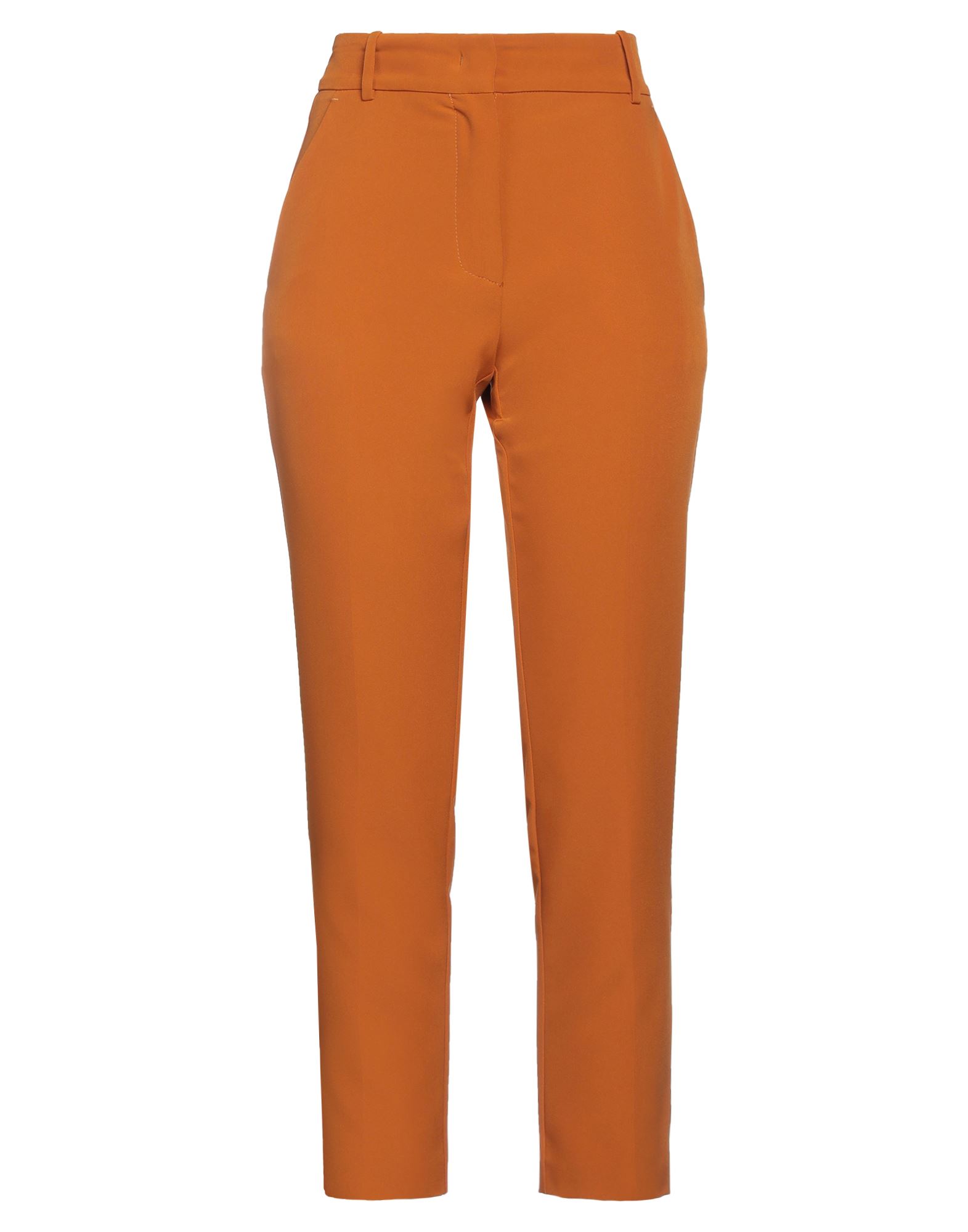 평직, 장식 부착 없음, 솔리드 컬러, 노멀 웨이스트, 스트레이트 레그, 레귤러 핏, 멀티 포켓, 스트레치, 테일러드. 이미지