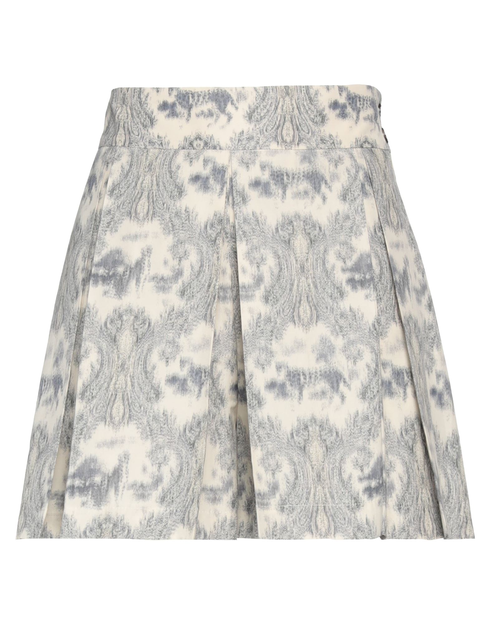 평직, 다트, 투톤 패턴, 하이 웨이스트, 레귤러 핏, 지퍼 클로저, 2 버튼, 멀티 포켓, 치노. 이미지