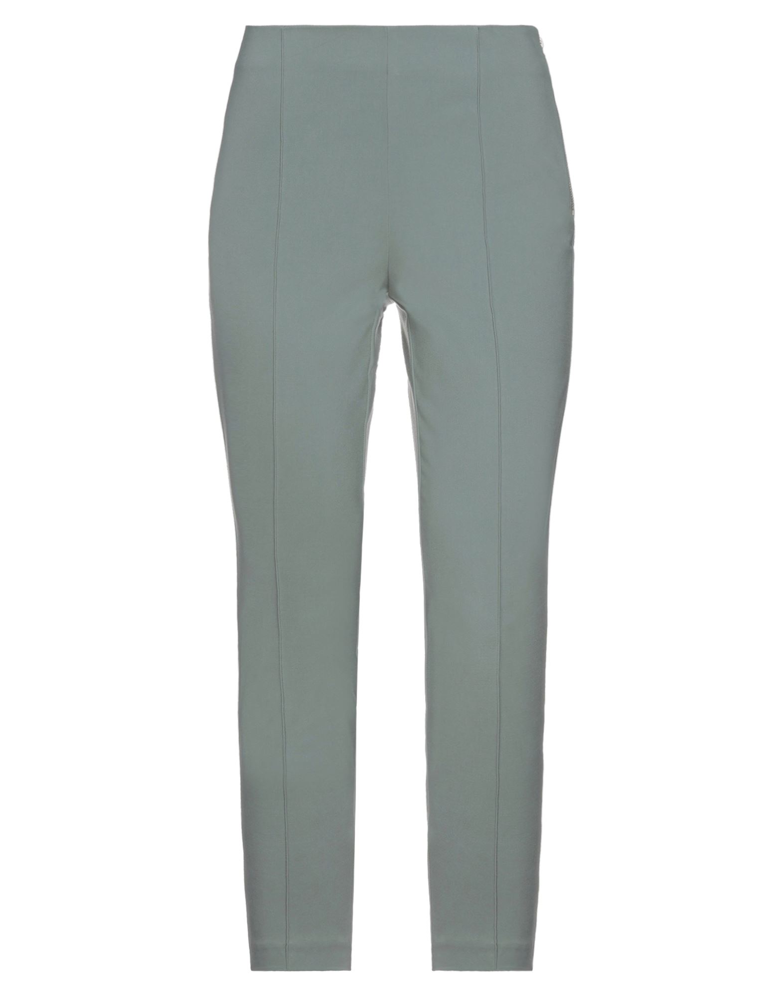 테이퍼드 팬츠, 우븐, 솔리드 컬러, 장식 부착 없음, 노멀 웨이스트, 레귤러 핏, 포켓 없음, 스트레치, 크롭트. 이미지