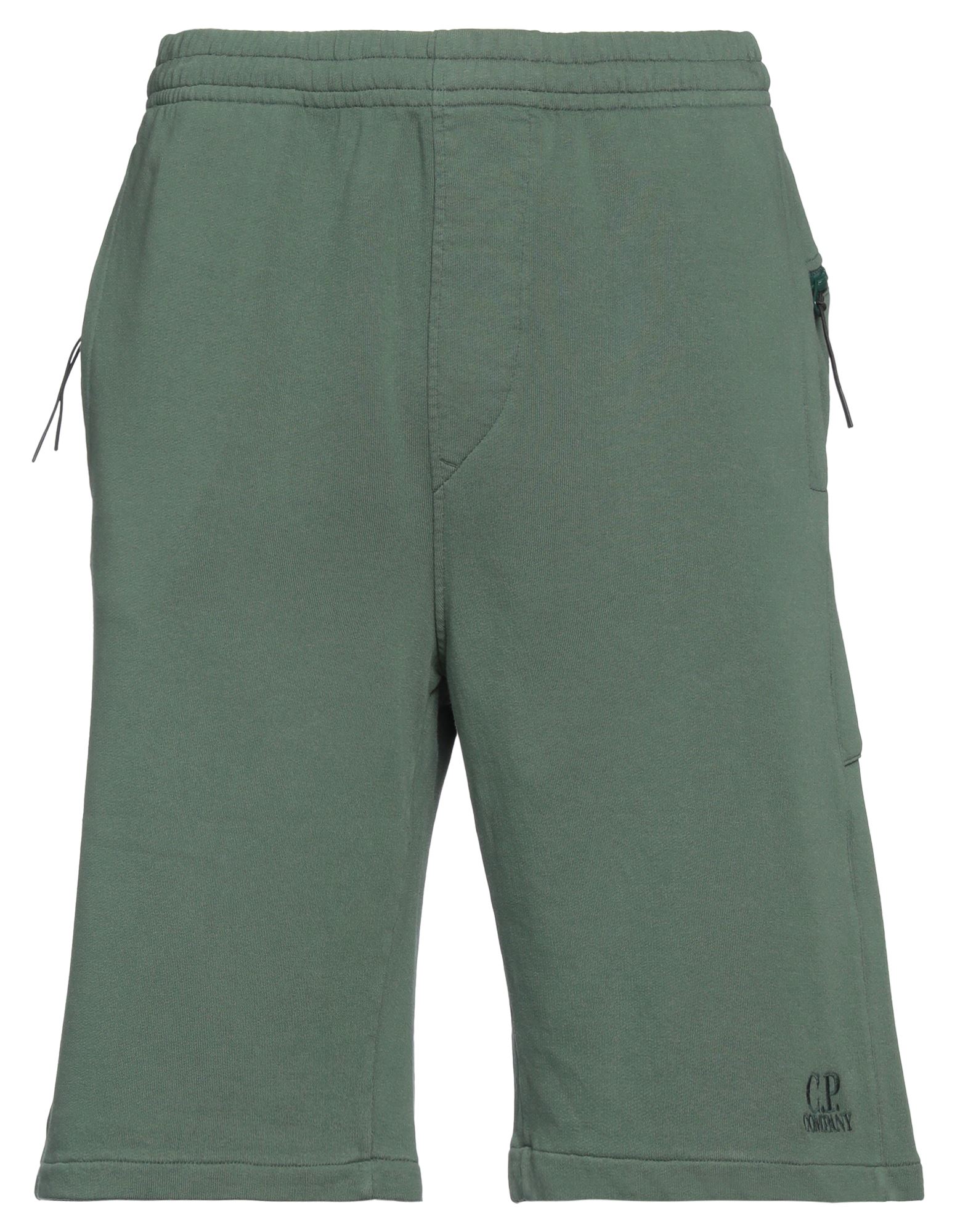 스포츠 쇼츠, 프렌치 테리, 솔리드 컬러, 자수 로고 장식, 노멀 웨이스트, 드로스트링 웨이스트, 멀티 포켓, 세탁기로 세탁, 표백 금지, 건조기 사용불가, 운동이나 야외 활동에 적합한, 스타일과 편안함을 모두 갖춘 퍼포먼스 스포츠웨어. 이미지