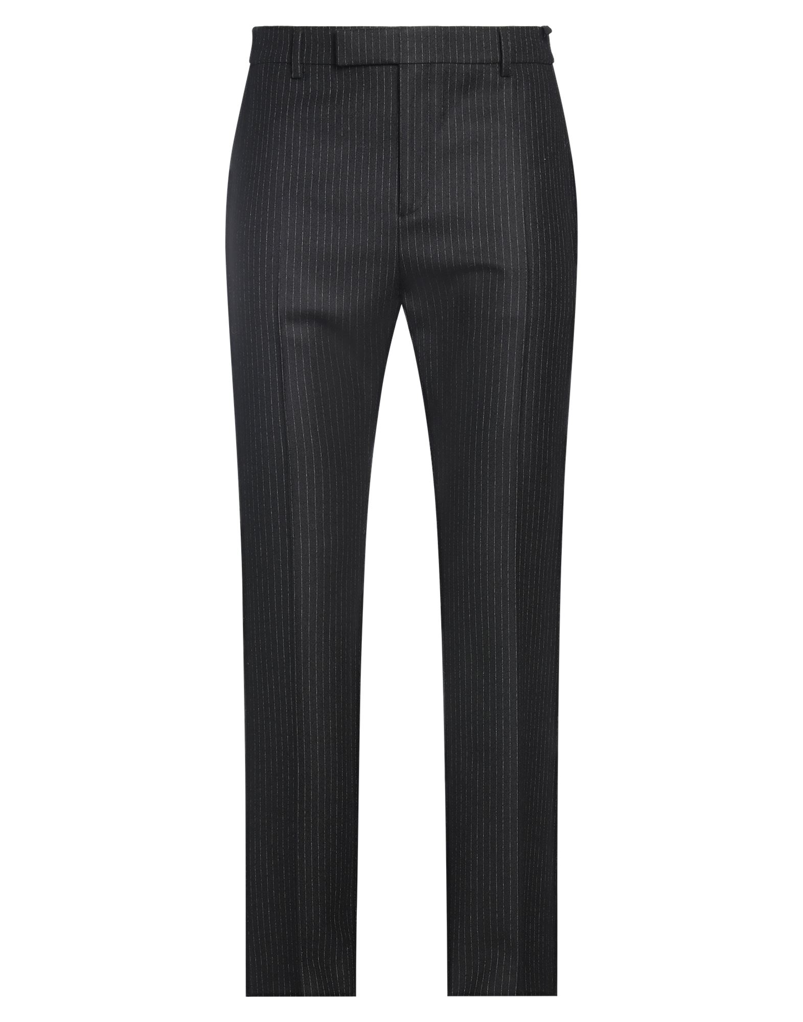 플란넬, 스트라이프, 테이퍼드 레그, 레귤러 핏. 이미지