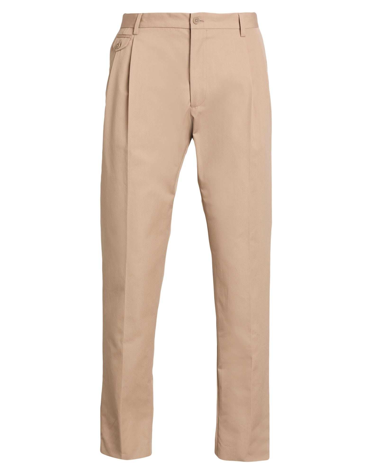 치노 팬츠, 트윌, 솔리드 컬러, 장식 부착 없음, 노멀 웨이스트, 스트레이트 레그, 레귤러 핏, 버튼 여밈, 지퍼 여밈, 멀티 포켓, 세탁기 세탁 또는 드라이클리닝, 표백 금지, 건조기 사용불가. 이미지