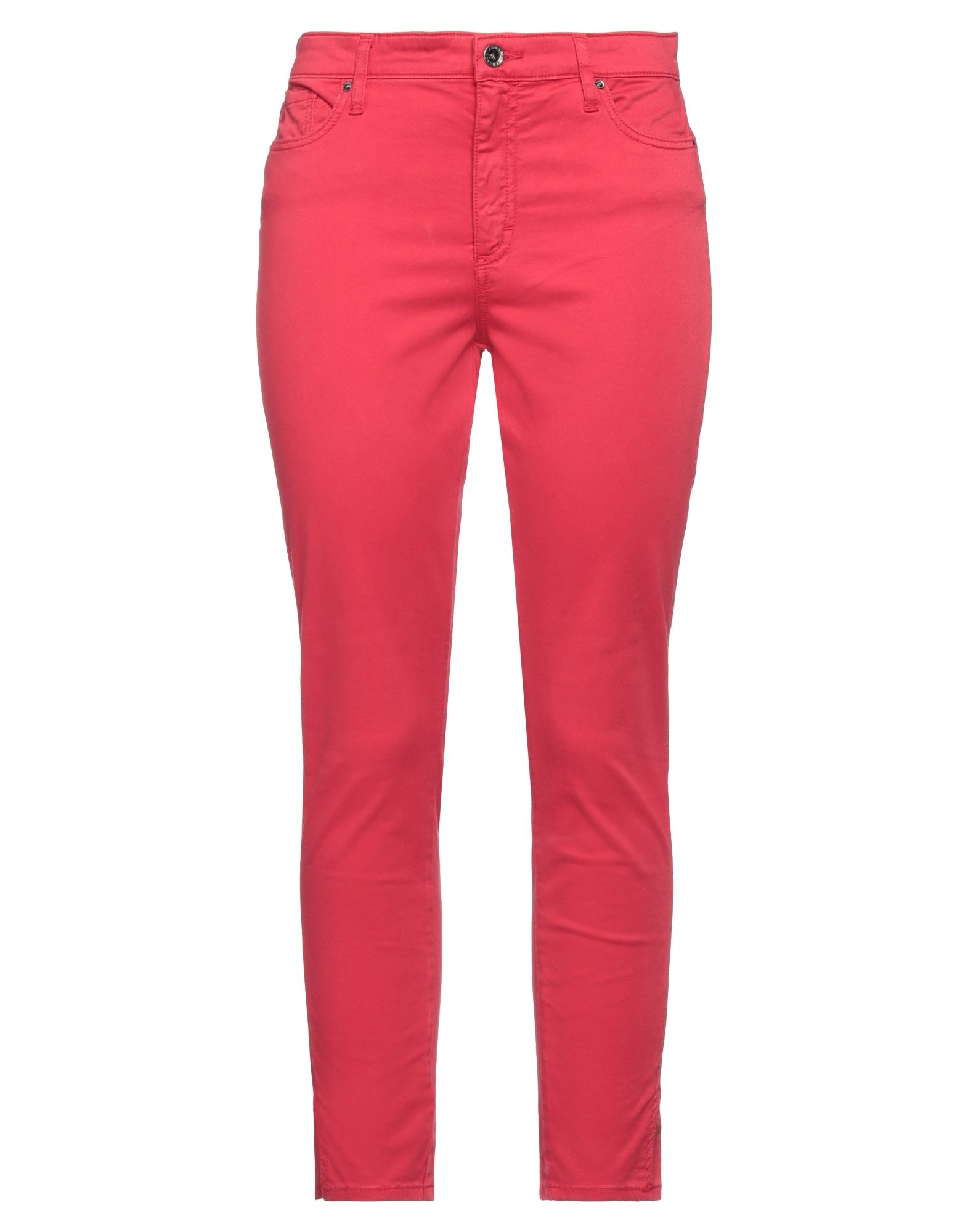 데님, 장식 부착 없음, 솔리드 컬러, 컬러 워싱, 노멀 웨이스트, 1 버튼, 지퍼 여밈, 멀티 포켓, 스트레치, 스키니 스타일. 이미지