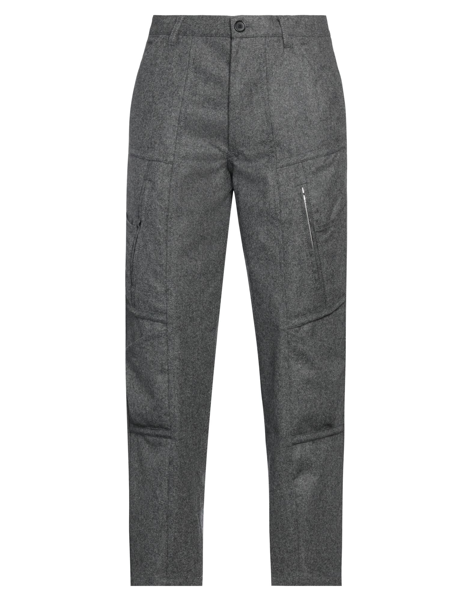 플란넬, 버튼 여밈, 지퍼 클로저, 솔리드 컬러, 레귤러 핏, 테이퍼드 레그. 이미지