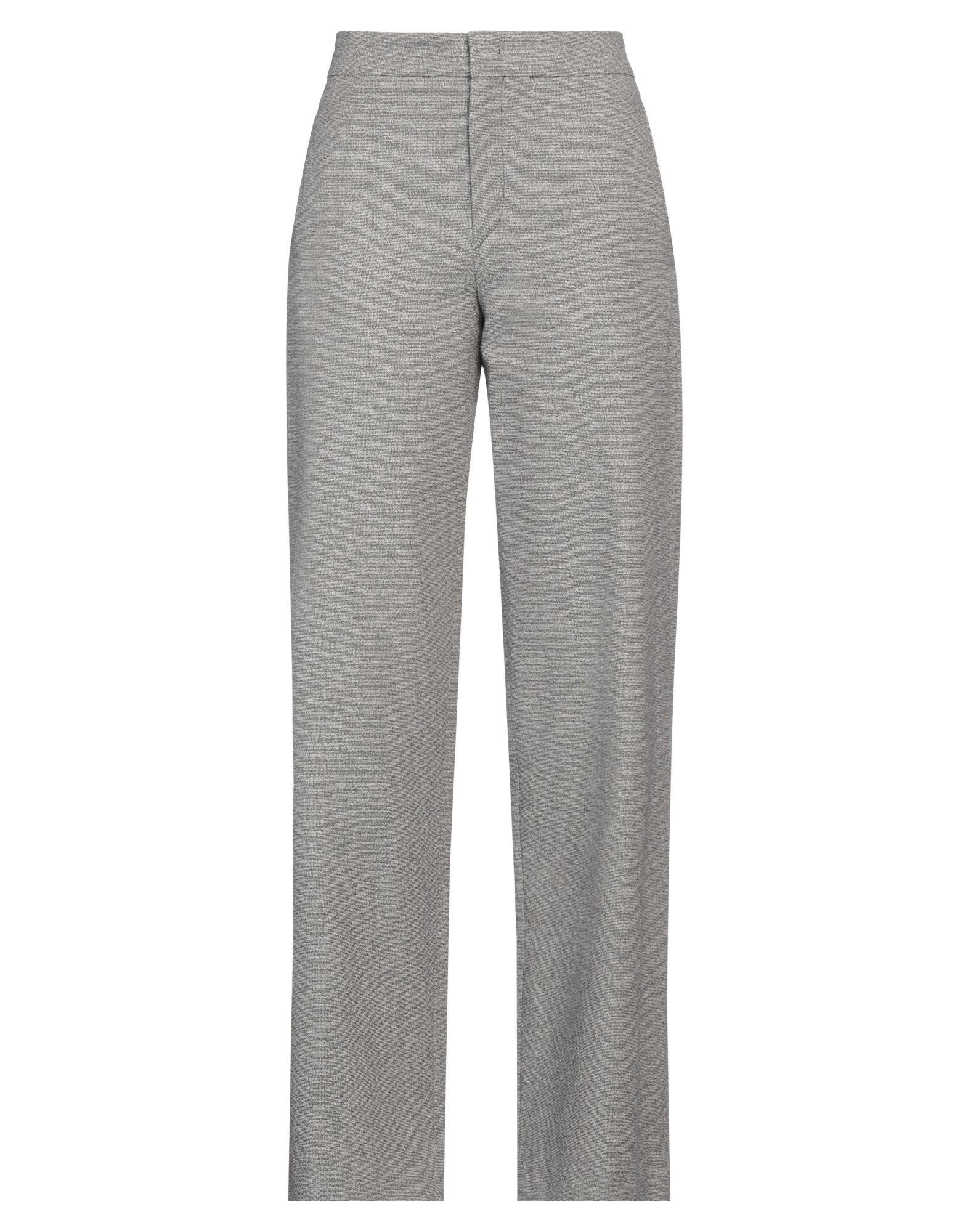 우븐, 장식 부착 없음, 솔리드 컬러, 하이 웨이스트, 벨트 루프, 레귤러 핏, 지퍼 여밈, 후크 여밈, 멀티 포켓, 드라이클리닝, 표백 금지, 건조기 사용불가, 다림질 금지, 스트레이트 레그 팬츠. 이미지