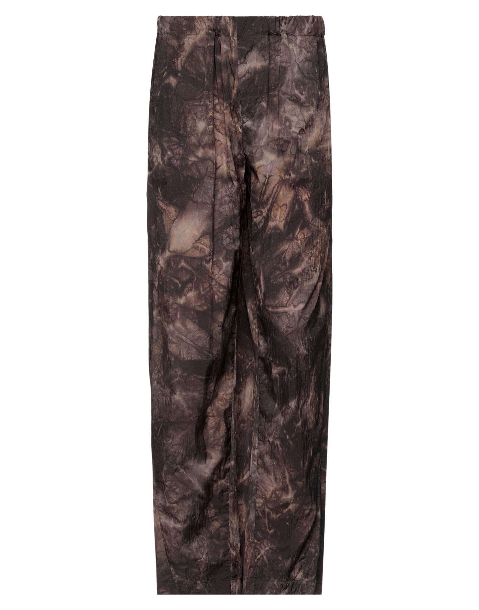 테크니컬 패브릭, 장식 부착 없음, 멀티컬러 패턴, 하이 웨이스트, 테이퍼드 레그, 컴포트 핏, κλείσιμο με φερμουάρ, 드로스트링, 멀티 포켓. 이미지