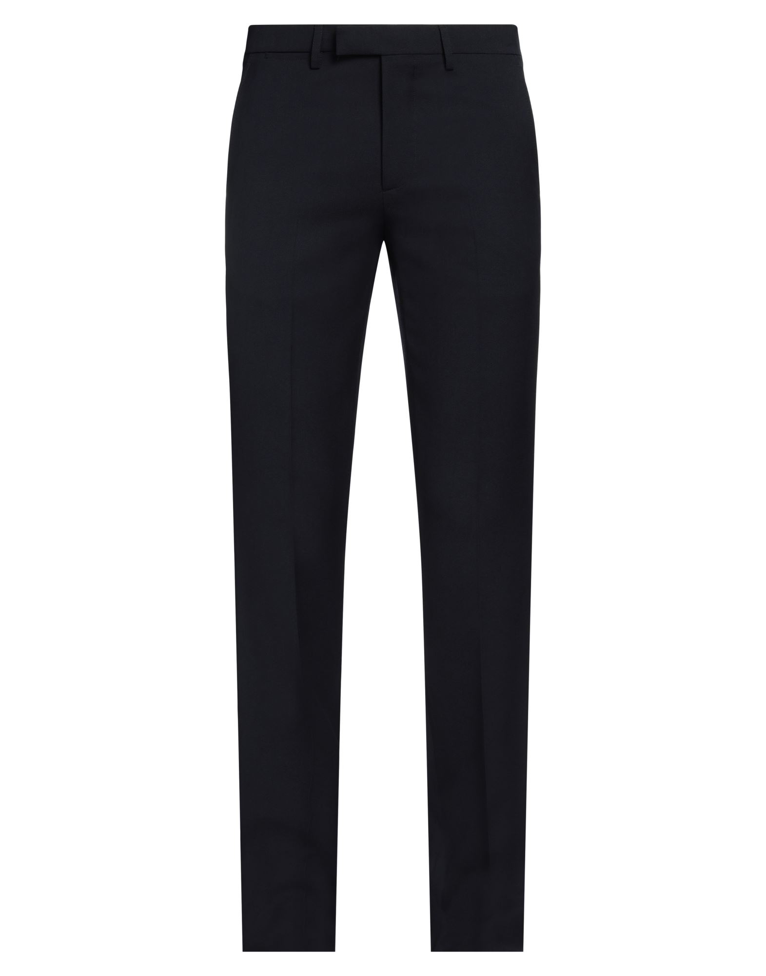 울 보일, 장식 부착 없음, 솔리드 컬러, 노멀 웨이스트, 테이퍼드 레그, 레귤러 핏, 지퍼 여밈, 후크 여밈, 멀티 포켓, 테일러드. 이미지