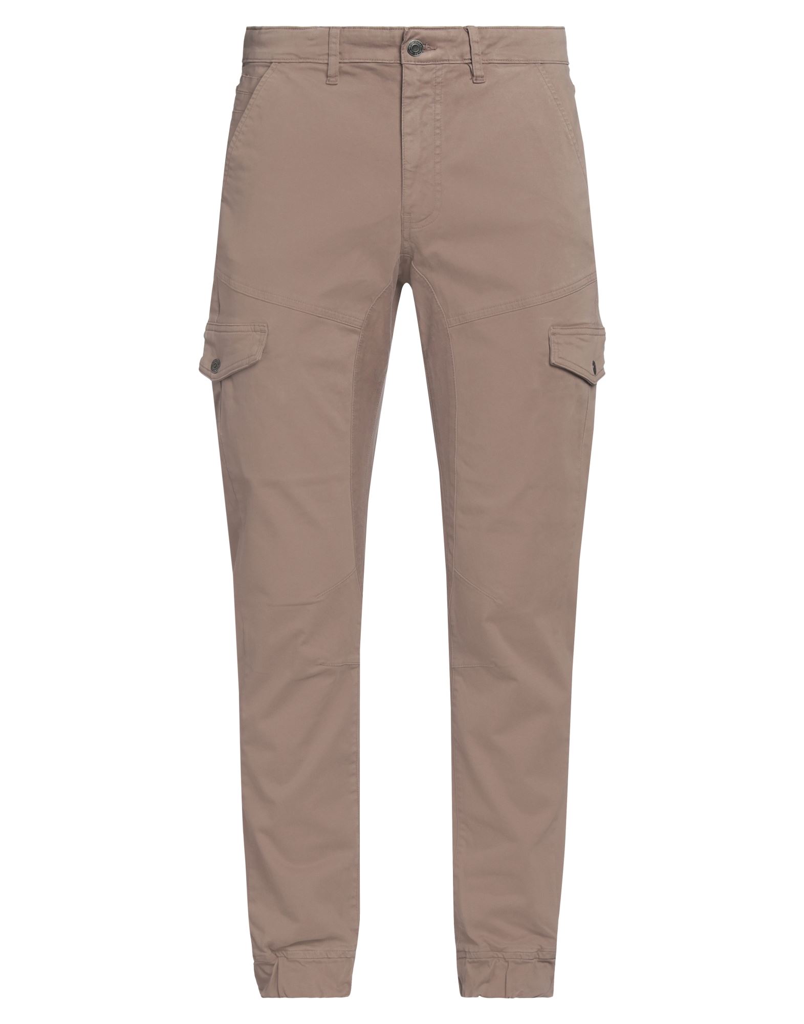 카고 팬츠, 우븐, 솔리드 컬러, 장식 부착 없음, 노멀 웨이스트, 레귤러 핏, 지퍼 여밈, 1 버튼, 멀티 포켓, 스트레치, 세탁기로 세탁, 표백 금지, 건조기 사용가능, 동물성 비섬유 자재 함유, 크롭트. 이미지