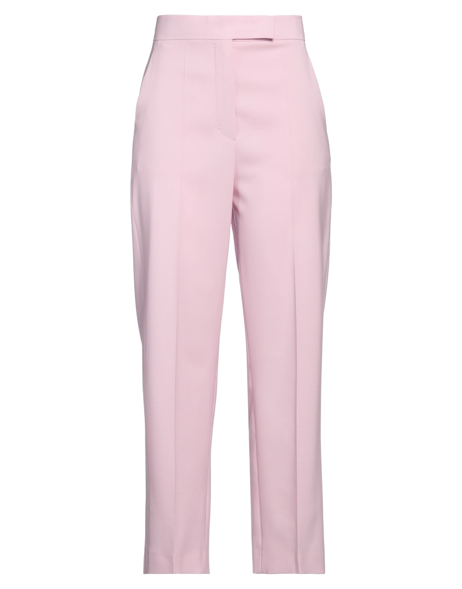 울 보일, 장식 부착 없음, 솔리드 컬러, 하이 웨이스트, 스트레이트 레그, 레귤러 핏, 지퍼 클로저, 훅&아이, 멀티 포켓, 스트레치, 테일러드. 이미지