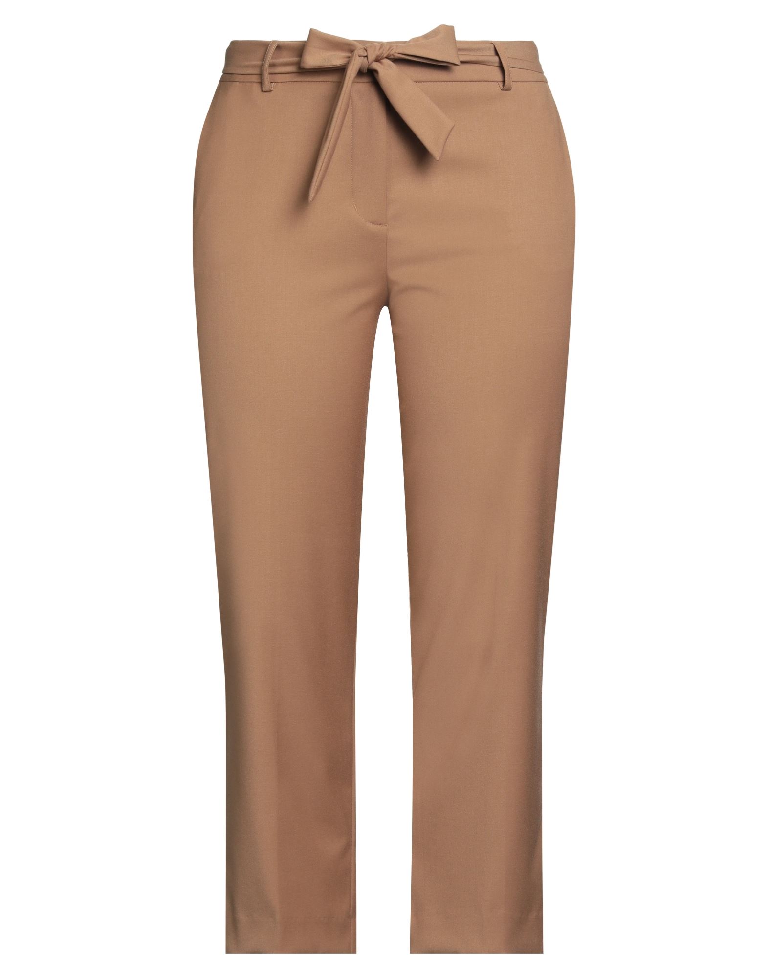 스트레이트 레그 팬츠, 트윌, 솔리드 컬러, 브랜드 로고, 벨트, 하이 웨이스트, 벨트 루프, 레귤러 핏, 지퍼 여밈, 1 버튼, 슬릿 포켓, 웰트 포켓, 스트레치, 세탁기 세탁 또는 드라이클리닝, 표백 금지, 건조기 사용불가. 이미지