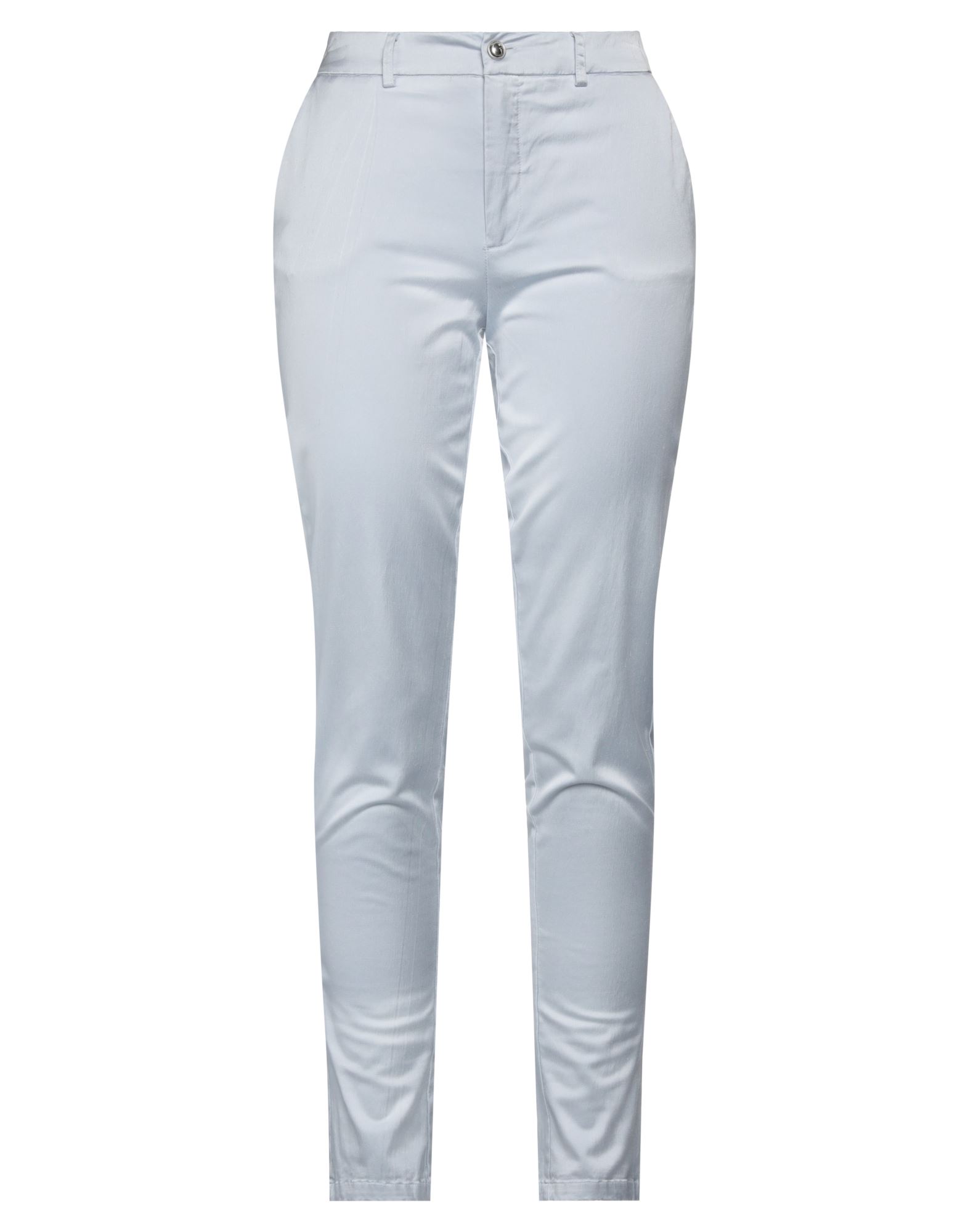 평직, 장식 부착 없음, 솔리드 컬러, 하이 웨이스트, 테이퍼드 레그, 레귤러 핏, 1 버튼, 지퍼 클로저, 멀티 포켓, 스트레치, 치노. 이미지