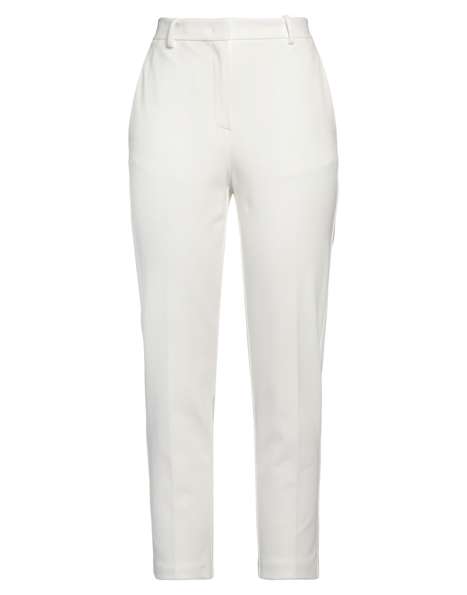 저지, 장식 부착 없음, 솔리드 컬러, 하이 웨이스트, 테이퍼드 레그, 스키니, 지퍼 여밈, 후크 여밈, 멀티 포켓, 스트레치, 세탁기 세탁 또는 드라이클리닝, 건조기 사용불가, 표백 금지, 크롭트, 테이퍼드 팬츠. 이미지