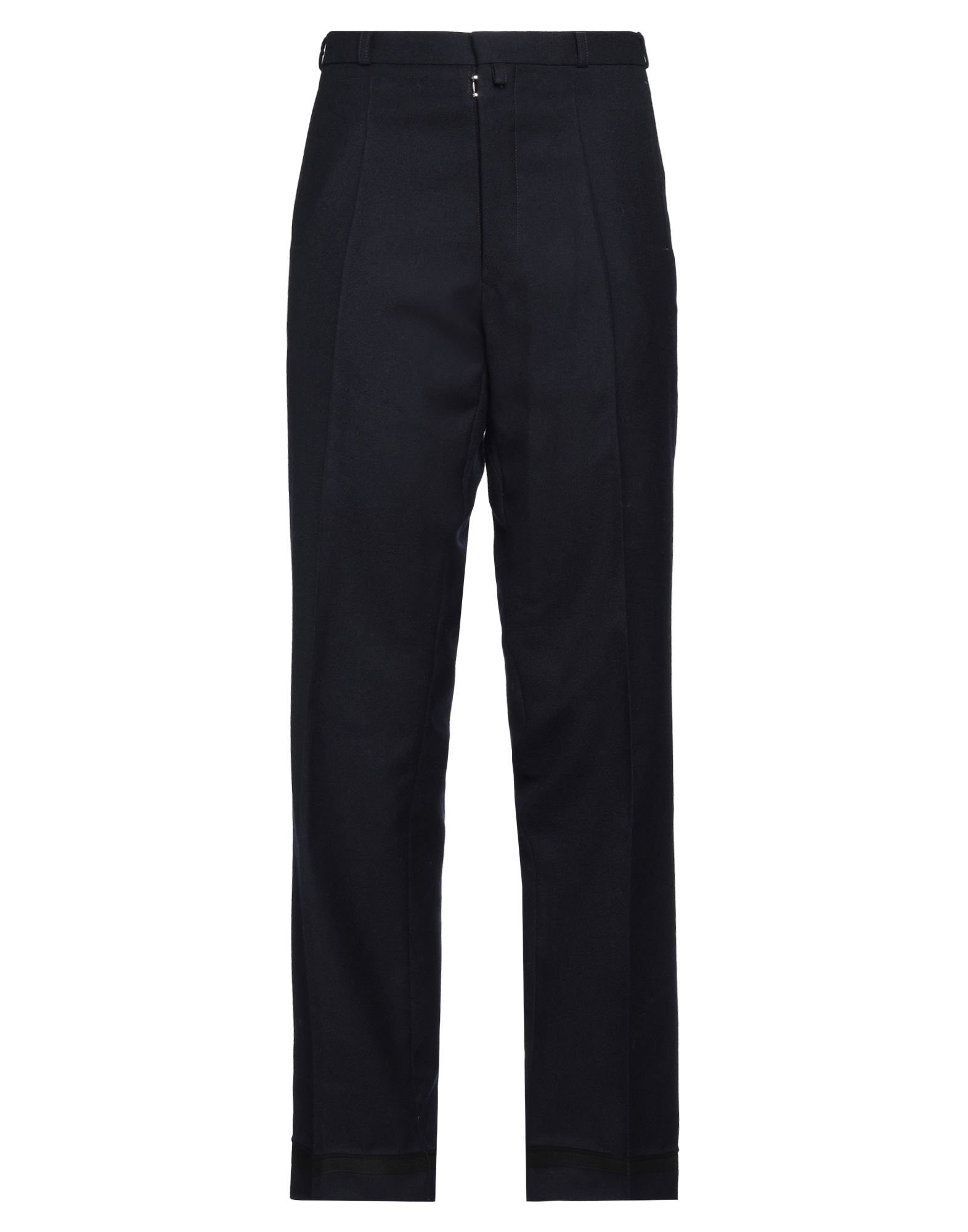 플란넬, 장식 부착 없음, 솔리드 컬러, 하이 웨이스트, 스트레이트 레그, 레귤러 핏, 지퍼 여밈, 후크 여밈, 멀티 포켓, 드라이클리닝, 건조기 사용불가, 표백 금지, 치노. 이미지