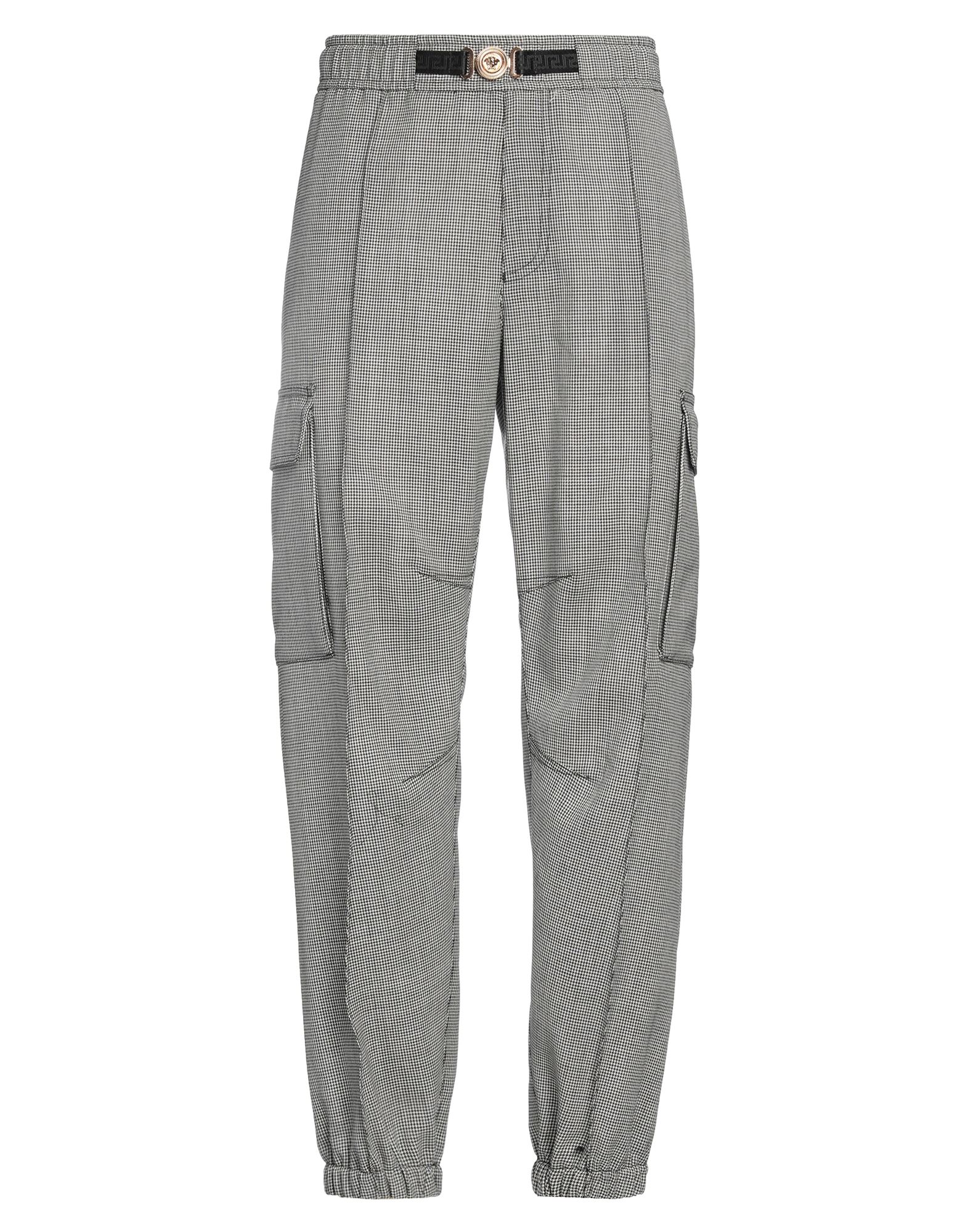 울 보일, 멀티 포켓, 테이퍼드 레그, 솔리드 컬러, 레귤러 핏. 이미지