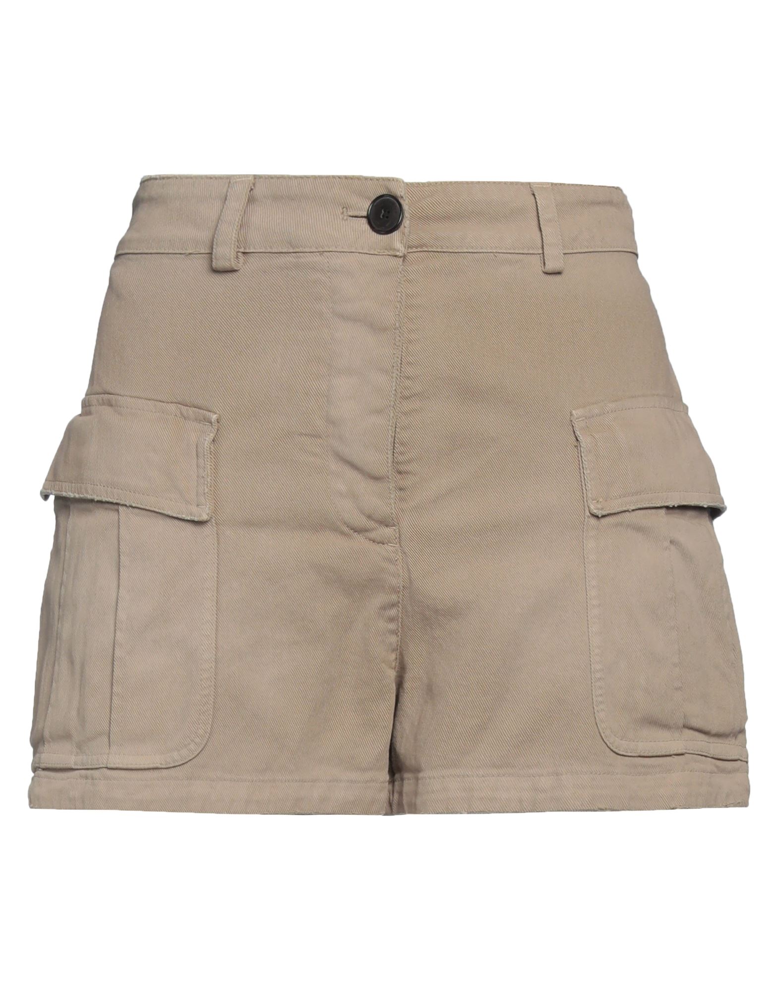 반바지, 개버딘, 솔리드 컬러, 장식 부착 없음, 로우 크로치, 버튼 여밈, 멀티 포켓, 스트레치, 드라이클리닝, 표백 금지, 건조기 사용불가. 이미지