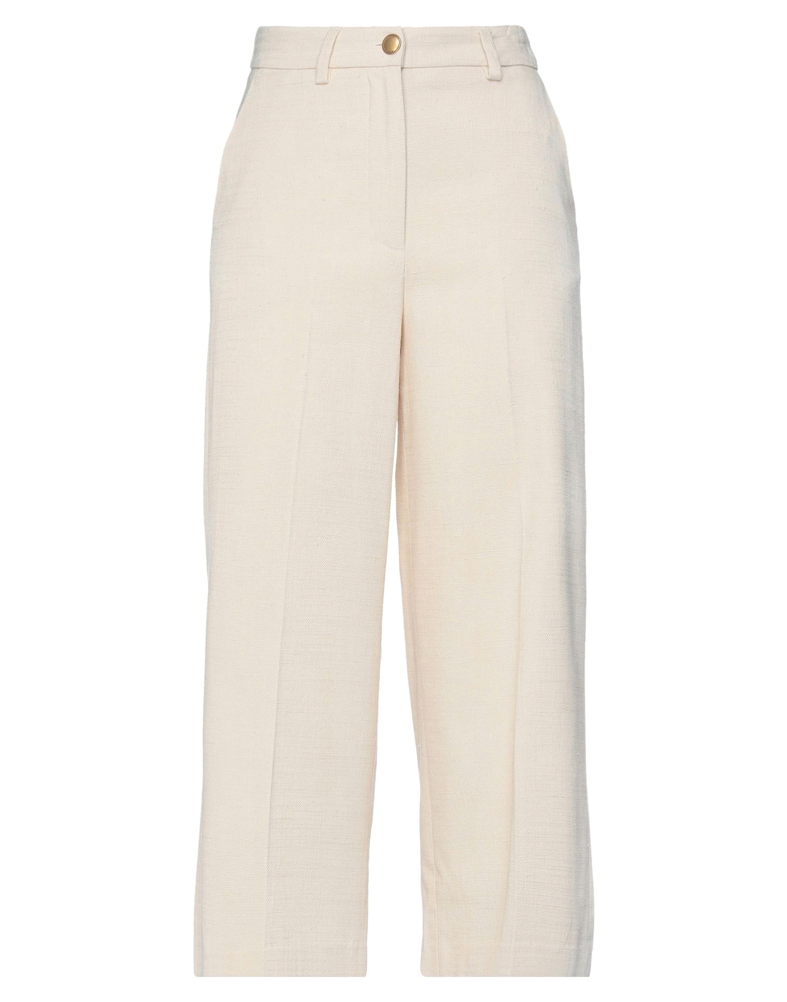 평직, 장식 부착 없음, 솔리드 컬러, 하이 웨이스트, 스트레이트 레그, regular fit, 1 버튼, κλείσιμο με φερμουάρ, 멀티 포켓. 이미지