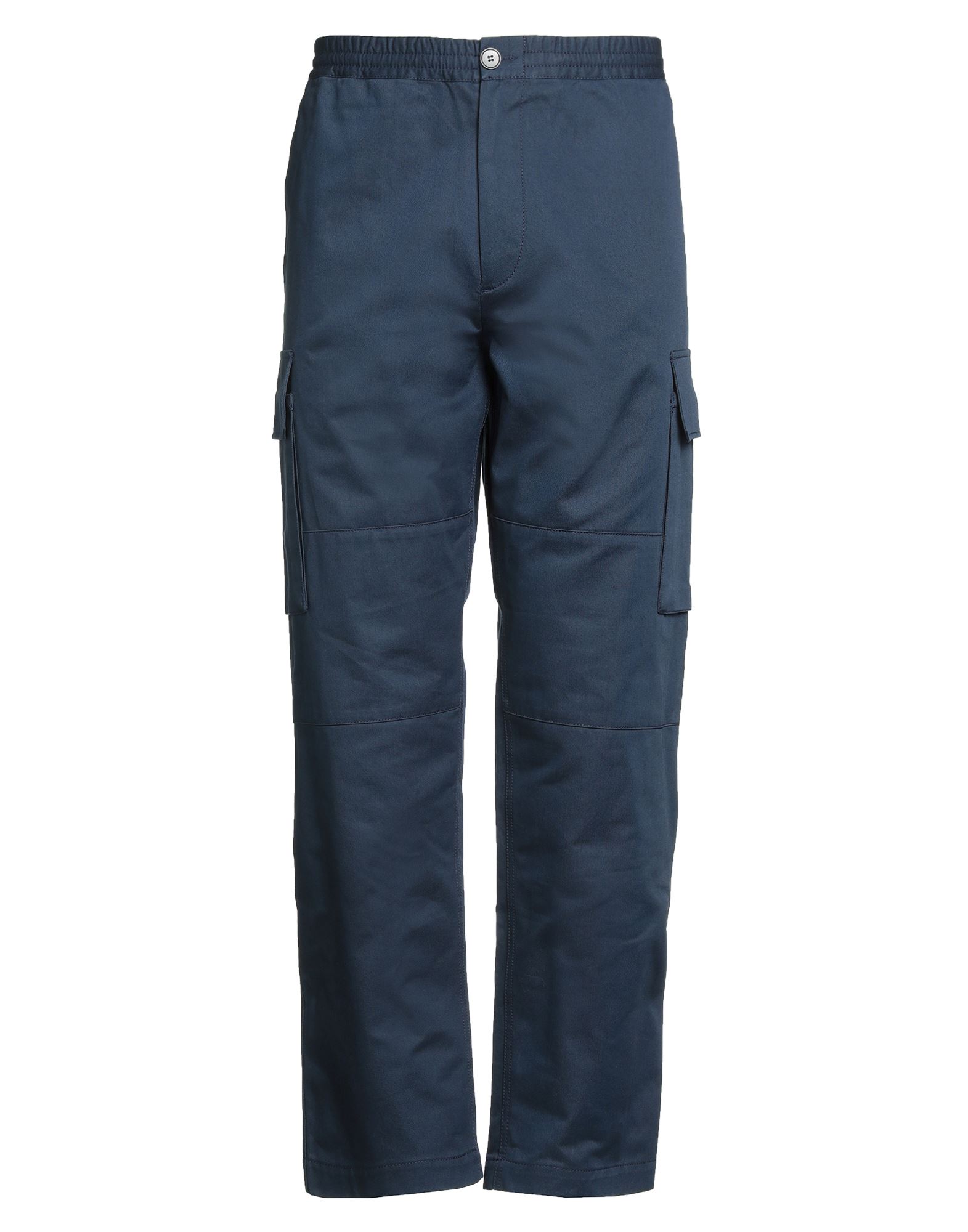 카고 팬츠, 트윌, 솔리드 컬러, 장식 부착 없음, 하이 웨이스트, 레귤러 핏, 1 버튼, 지퍼 여밈, 멀티 포켓, 세탁기로 세탁, 표백 금지, 건조기 사용불가, 동물성 비섬유 자재 함유, 이 브랜드는 사이즈가 크게 나옵니다. 이미지