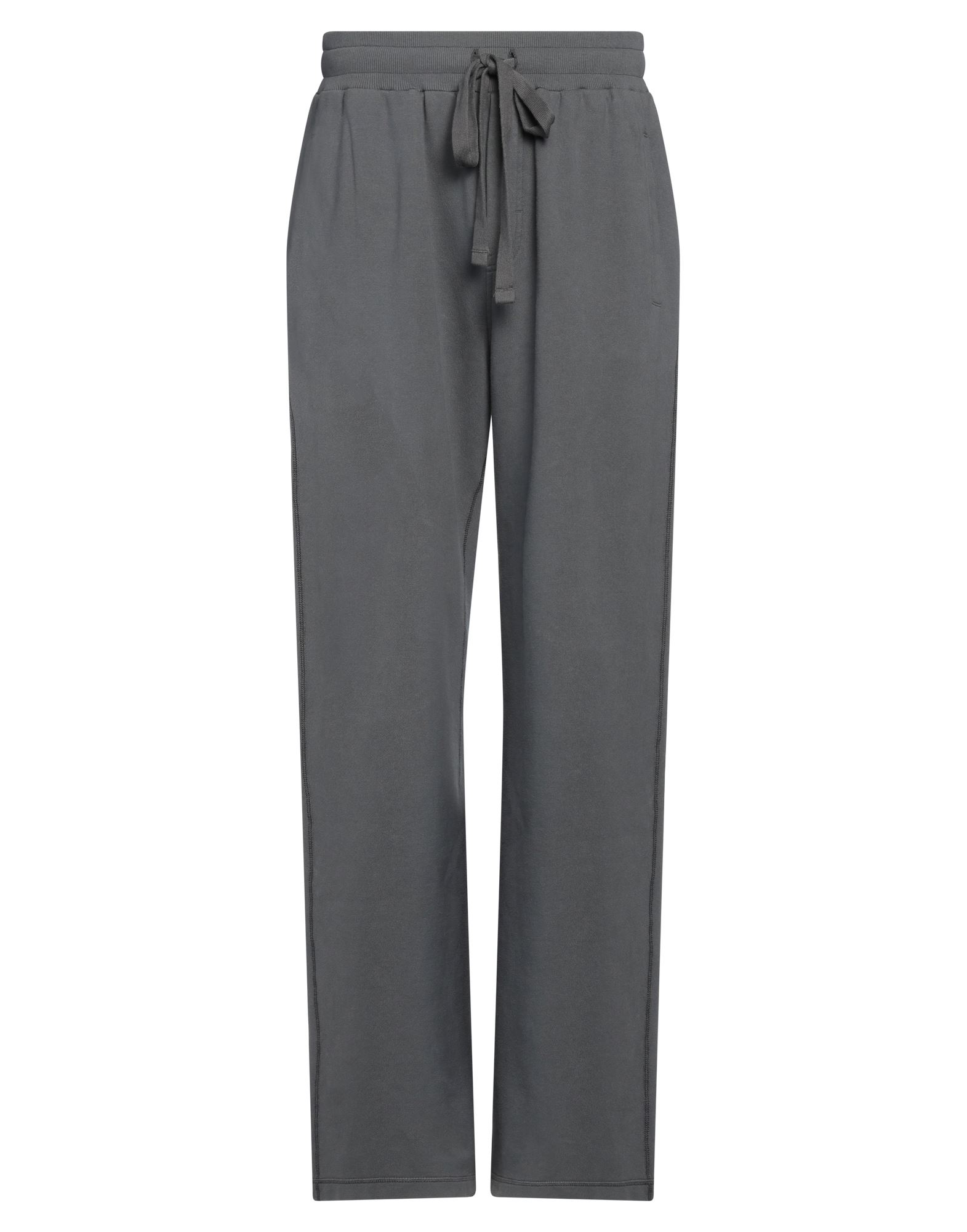 트랙 팬츠, 프렌치 테리, 솔리드 컬러, 브랜드 로고, 하이 웨이스트, 드로스트링 웨이스트, 레귤러 핏, 멀티 포켓, 손세탁 또는 드라이클리닝, 표백 금지, 건조기 사용불가. 이미지